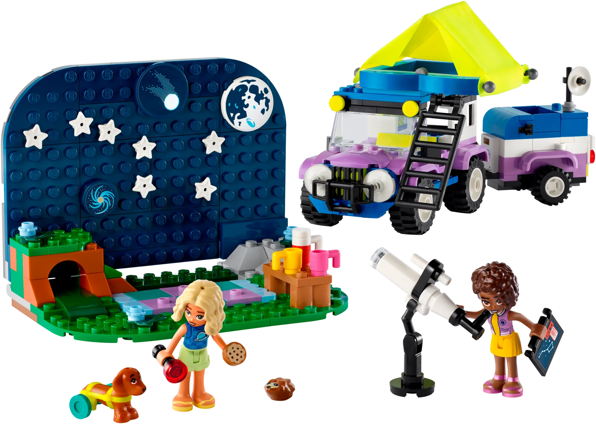 LEGO Friends 42603 Retkeilyauto tähtien katseluun - 4