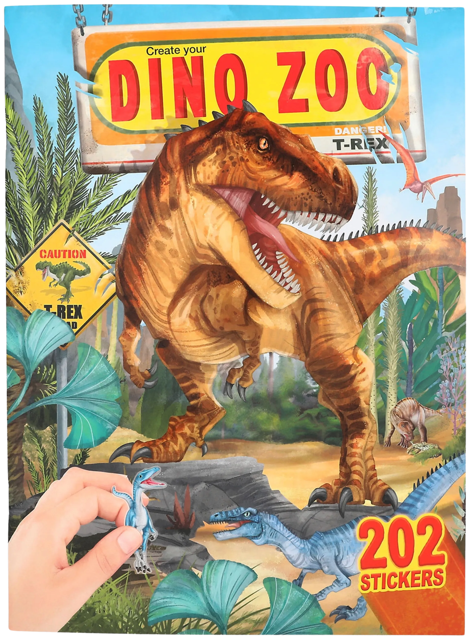 Dino World Zoo Tarrakirja - 1