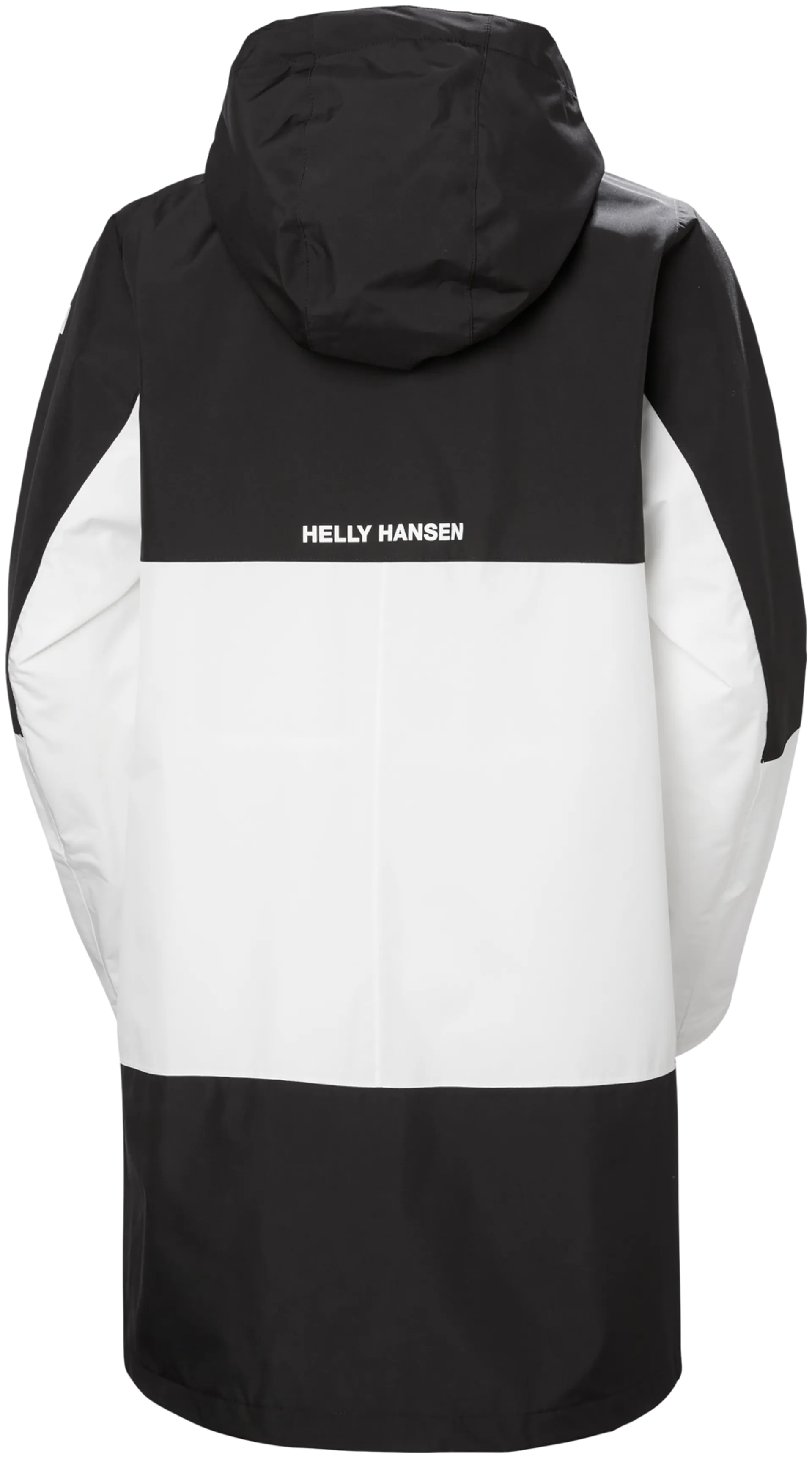 Helly Hansen naisten pitkä kuoritakki Rig Rain Coat 54076 - WHITE - 2