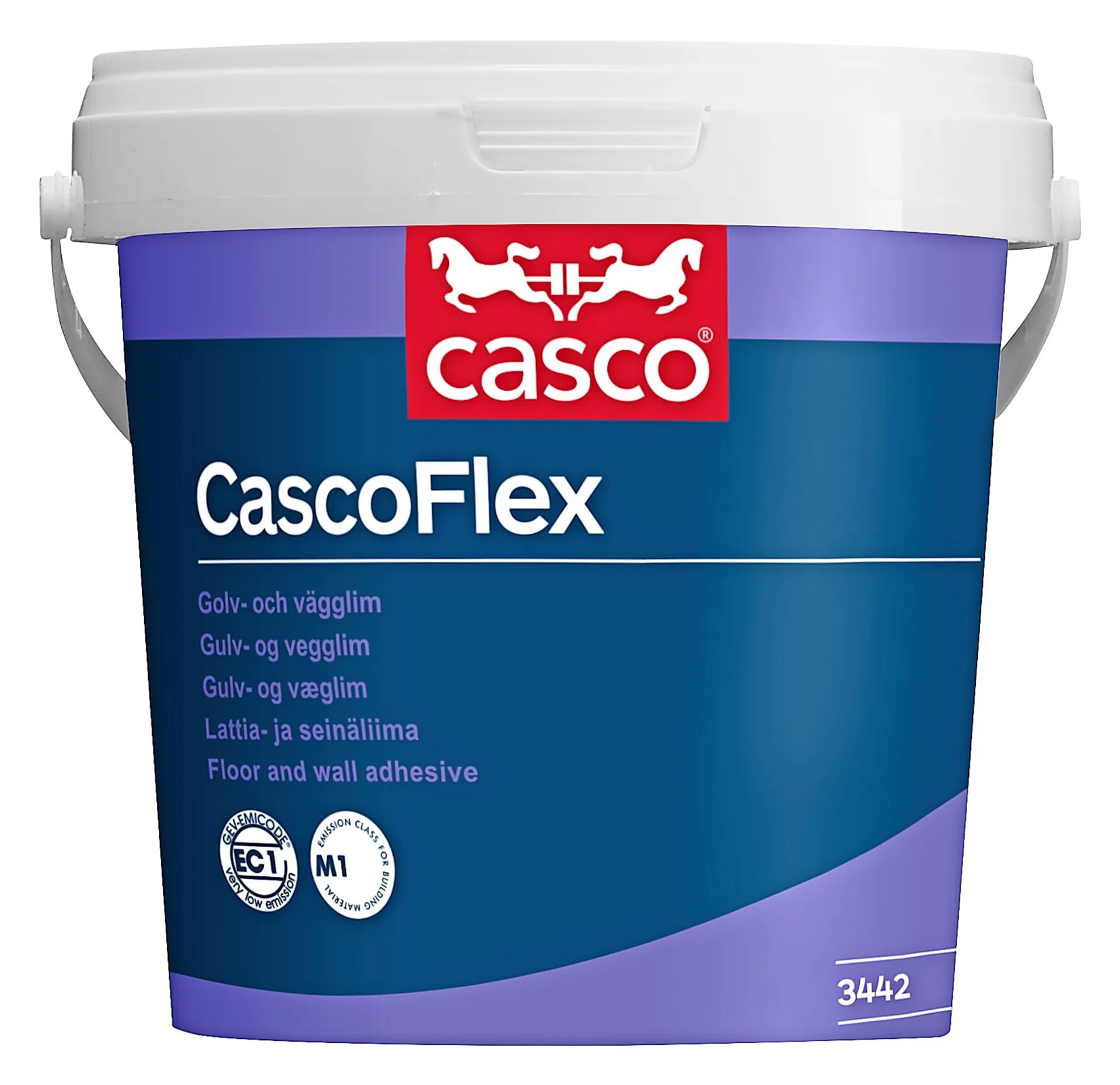 Casco lattia- ja seinäliima CascoFlex 1 l