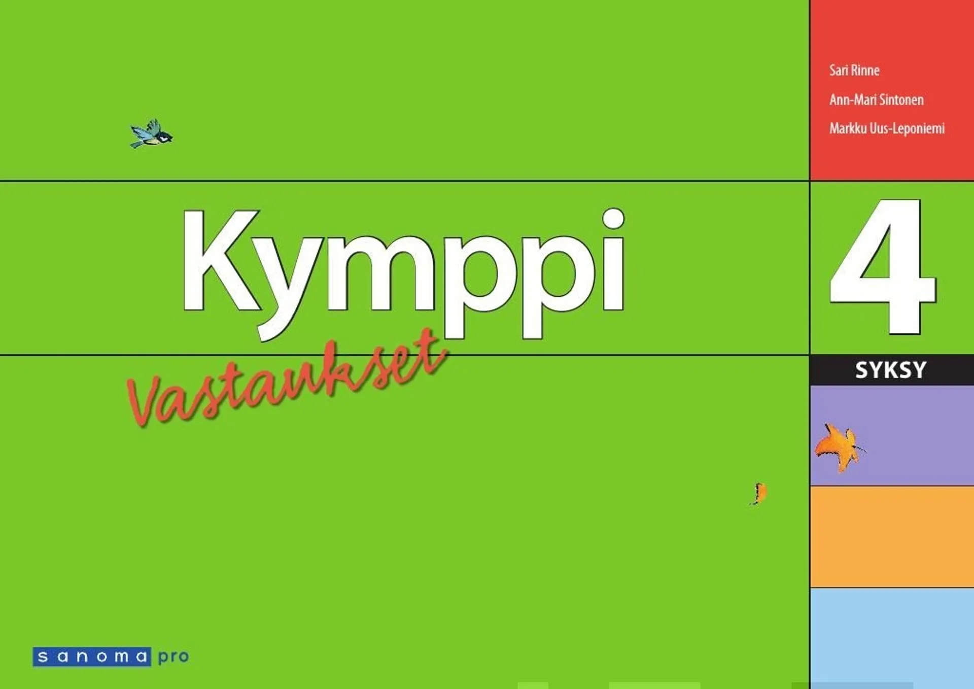 Uus-Leponiemi, Kymppi 4 Syksy Vastaukset - OPS 2016