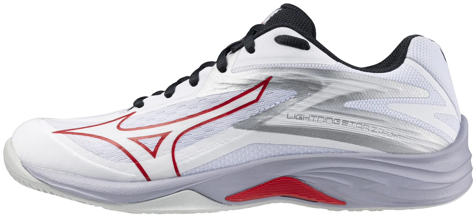 Mizuno lasten sisäpelijalkine Lighting Star 27 jr. - WHITE/SALSA/BLACK - 1