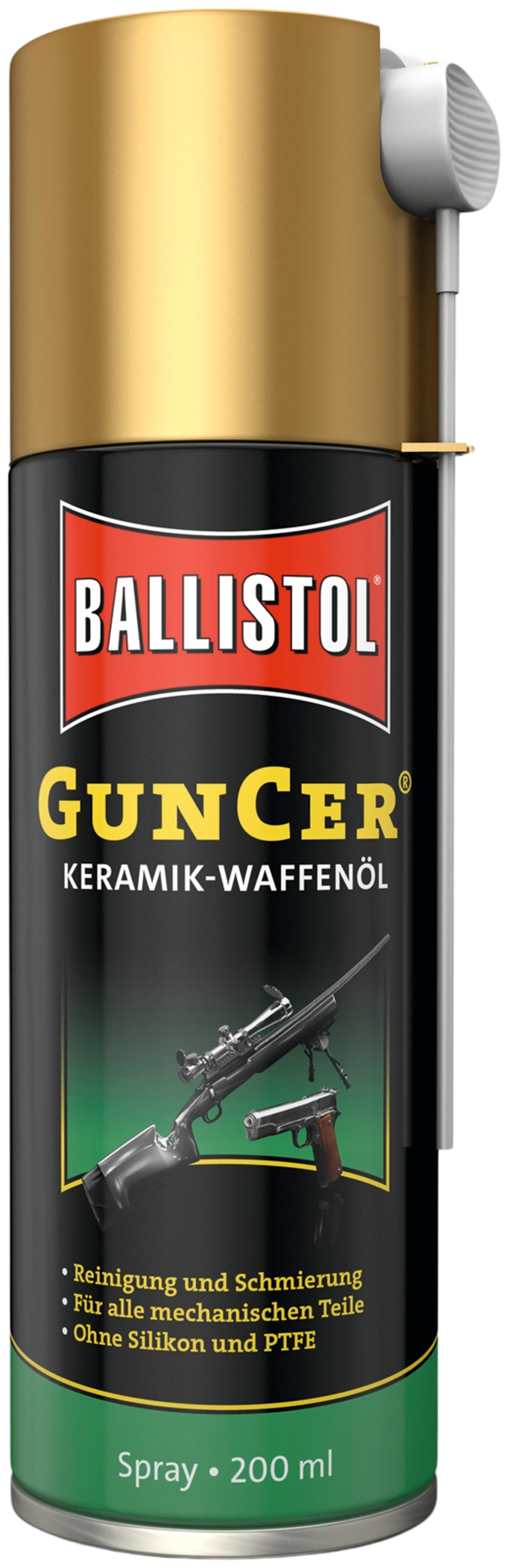 Ballistol Guncer aseöljy keraaminen spray 200 ml
