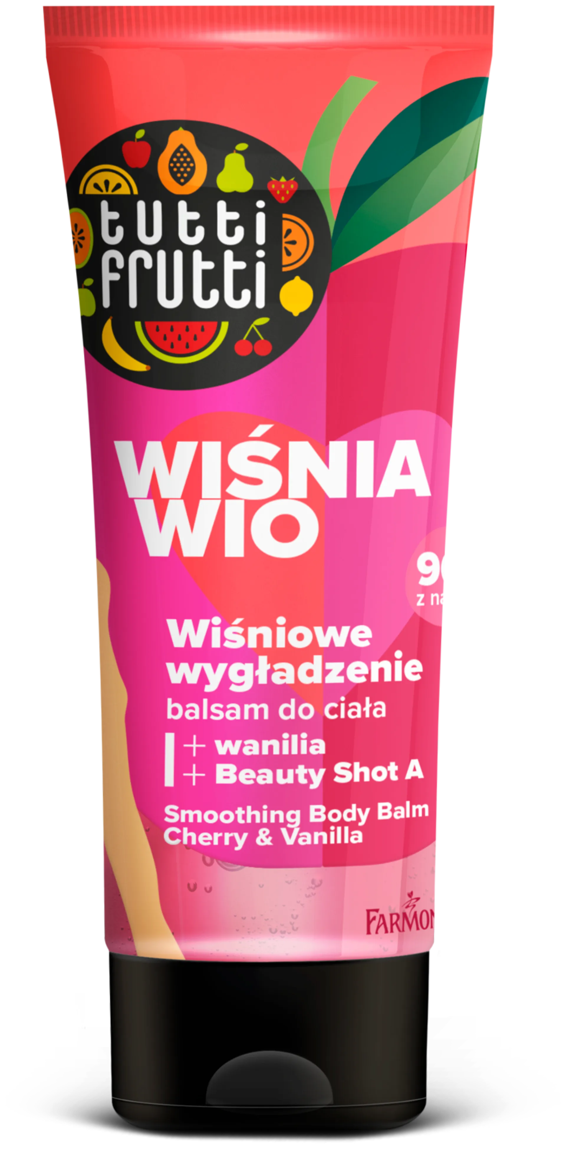 Tutti Frutti rauhoittava vartalovoide kirsikka ja vanilja 200 ml