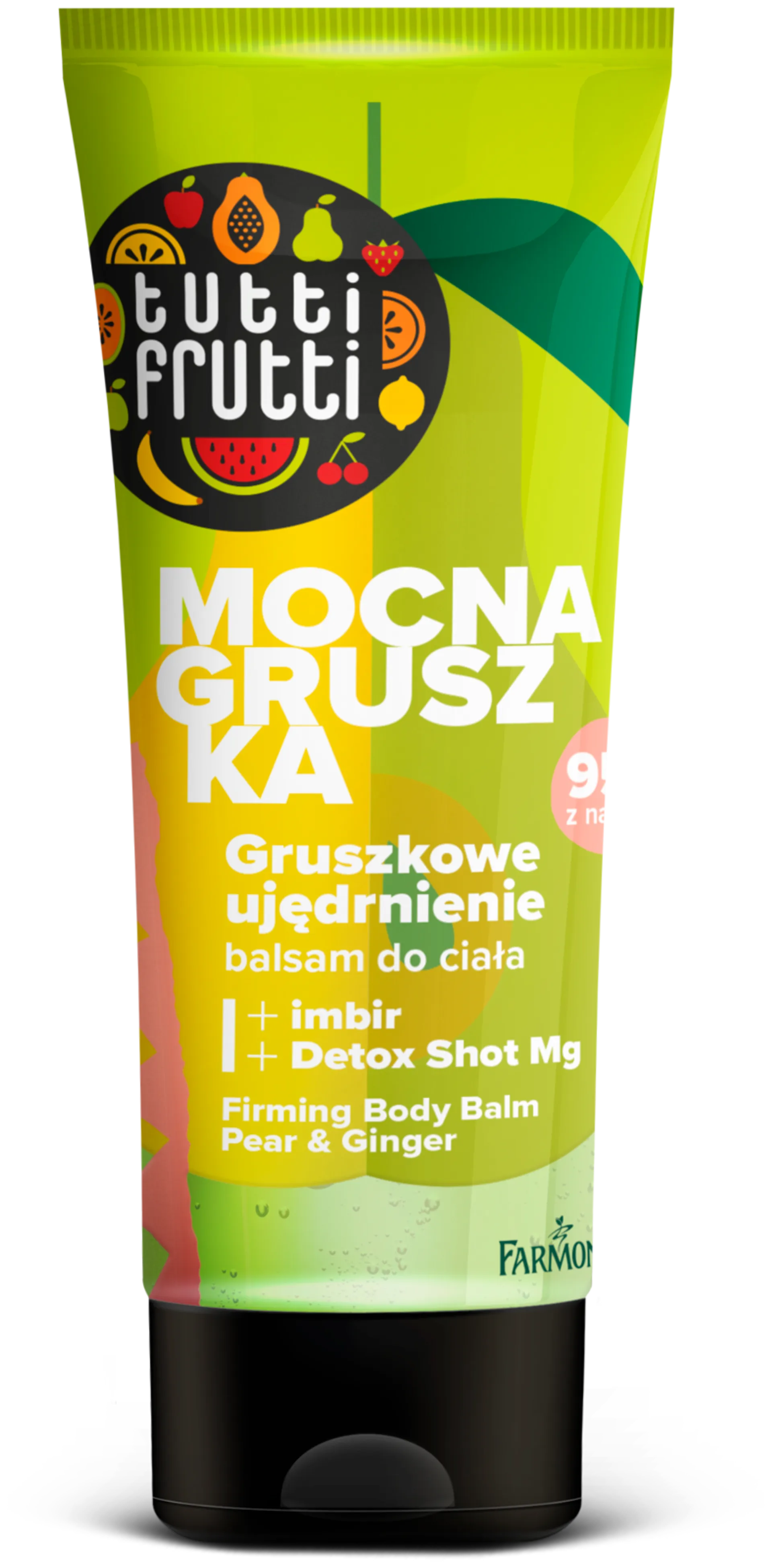 Tutti Frutti kiinteyttävä vartalovoide päärynä ja inkivääri 200 ml