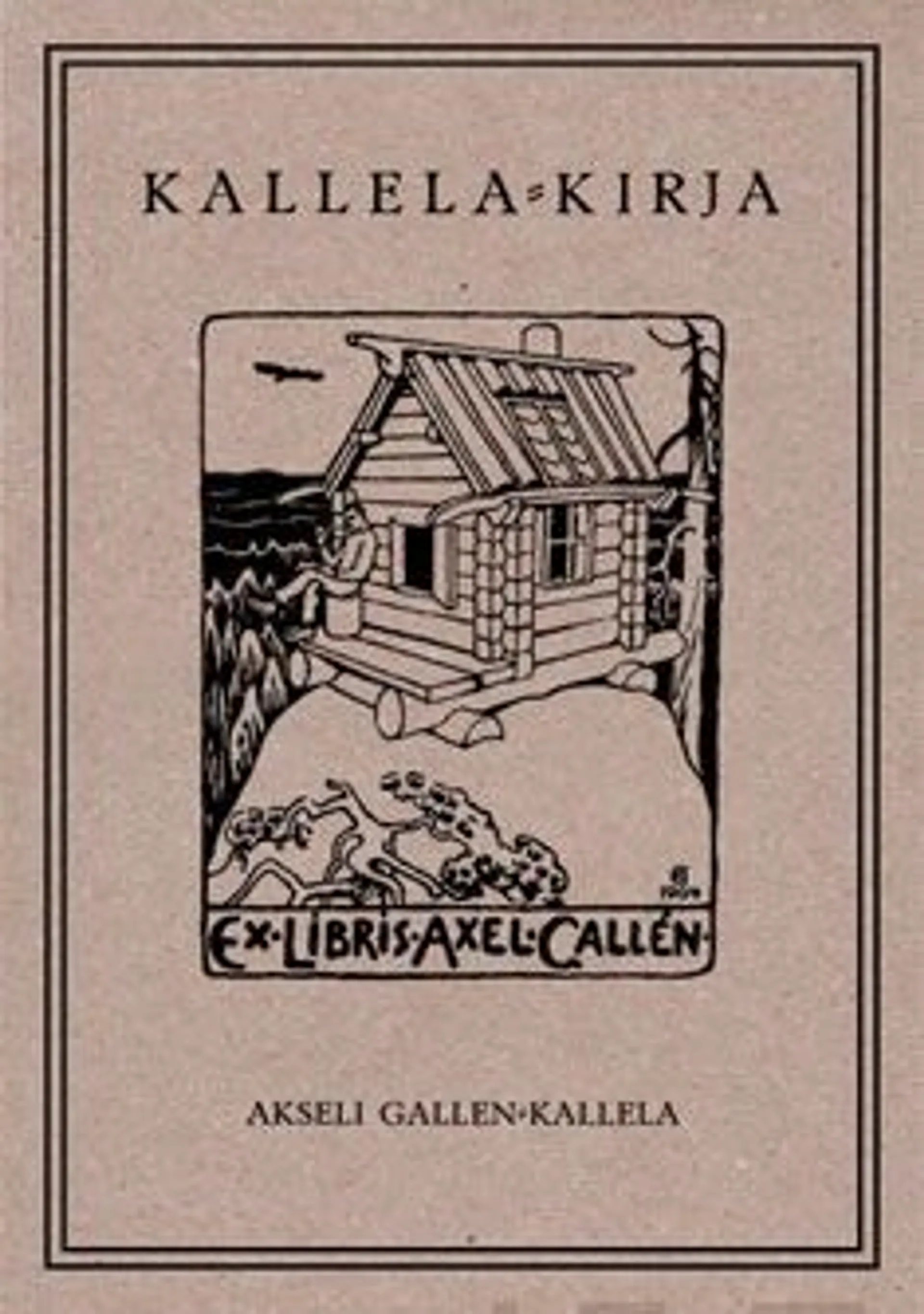 Gallen-Kallela, Kallela-kirja