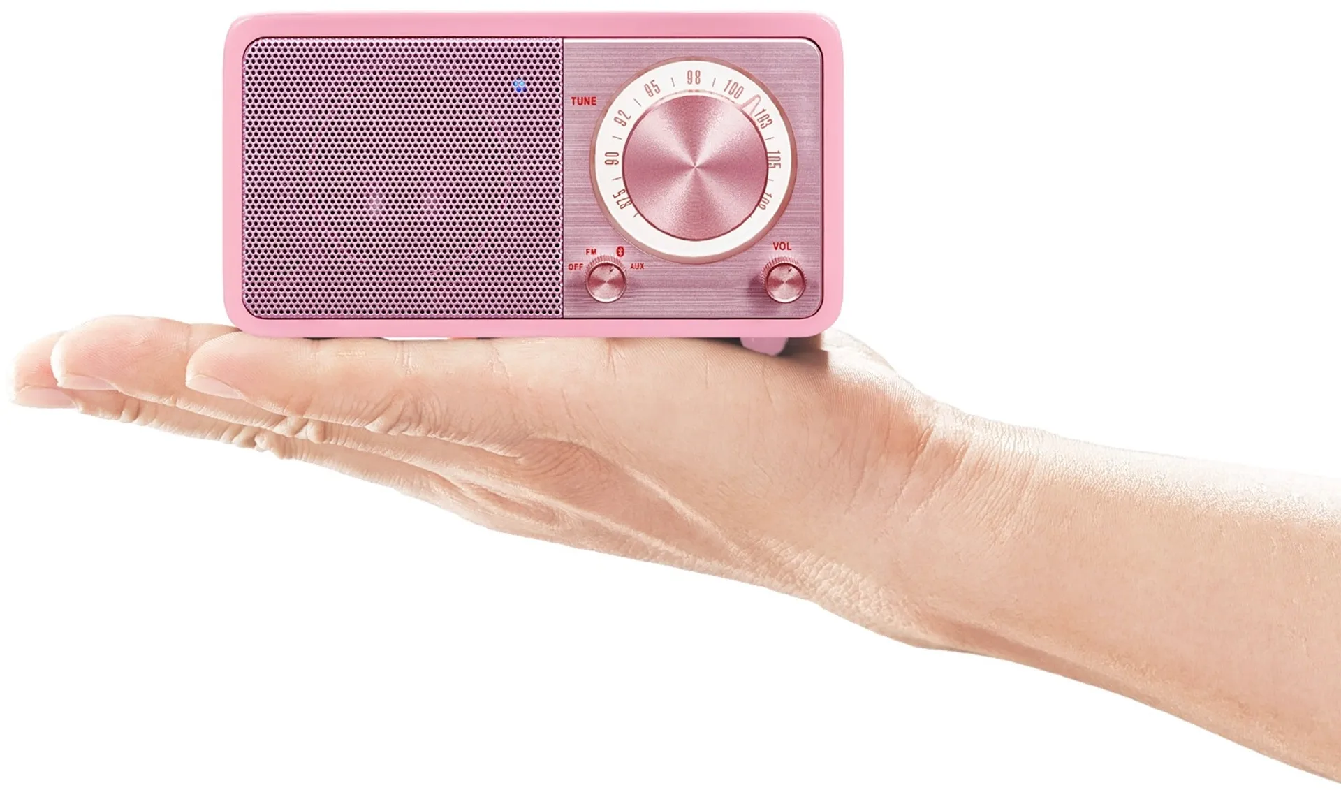 Sangean radio WR-7 pinkki - 4