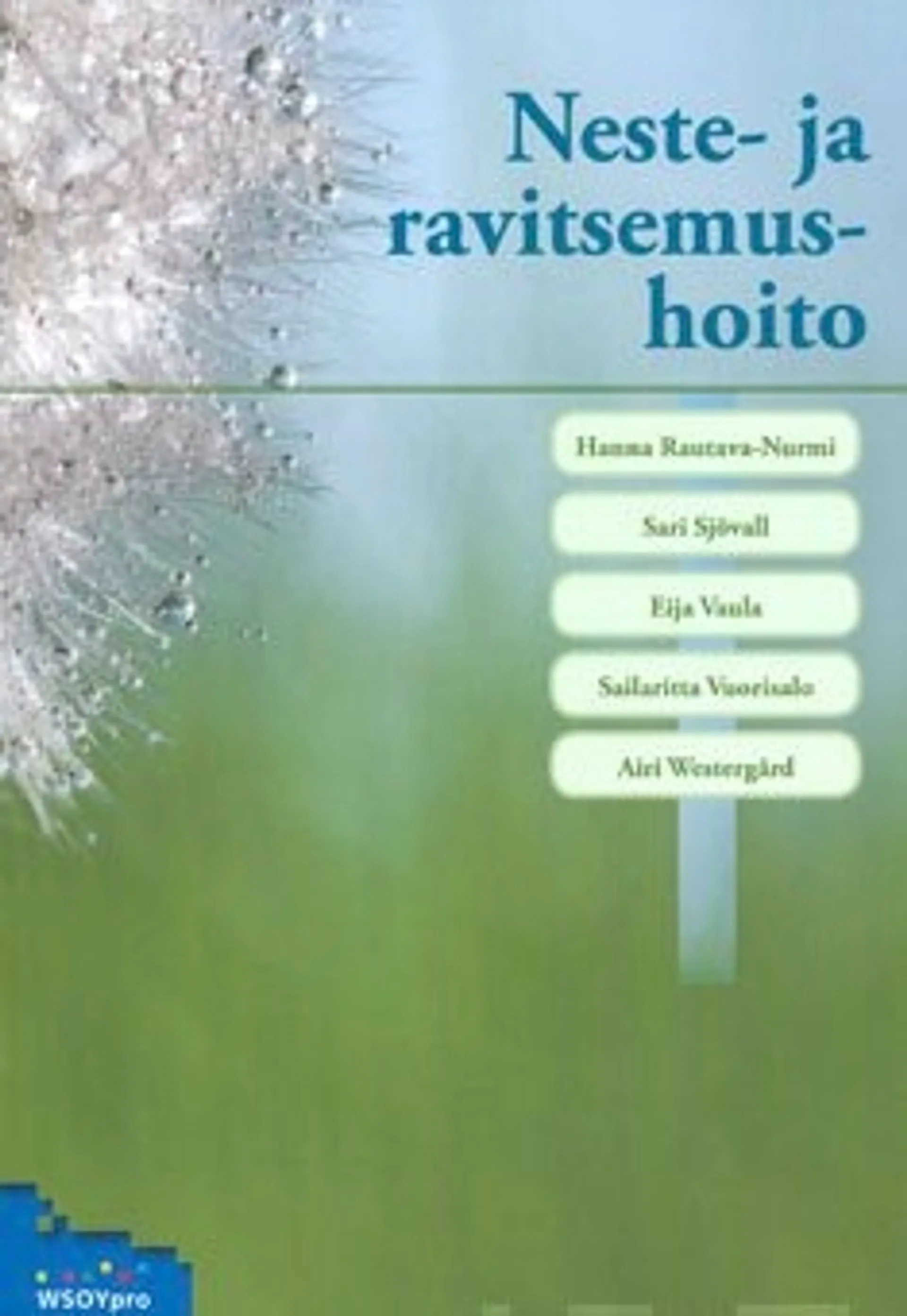 Neste- ja ravitsemushoito