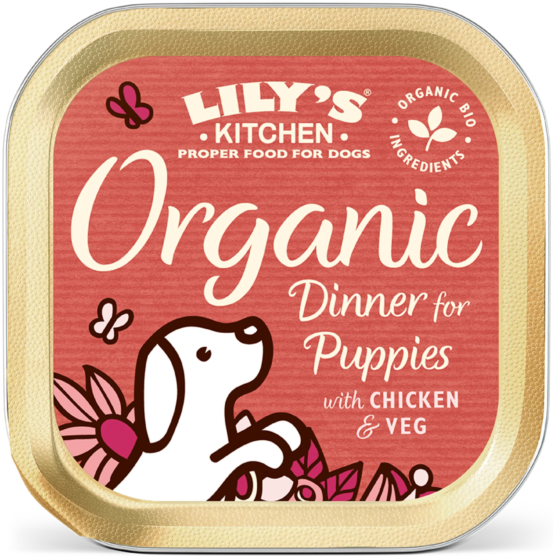 Lily's Kitchen 150g Organic Dinner for Puppies luomukoiranruoka