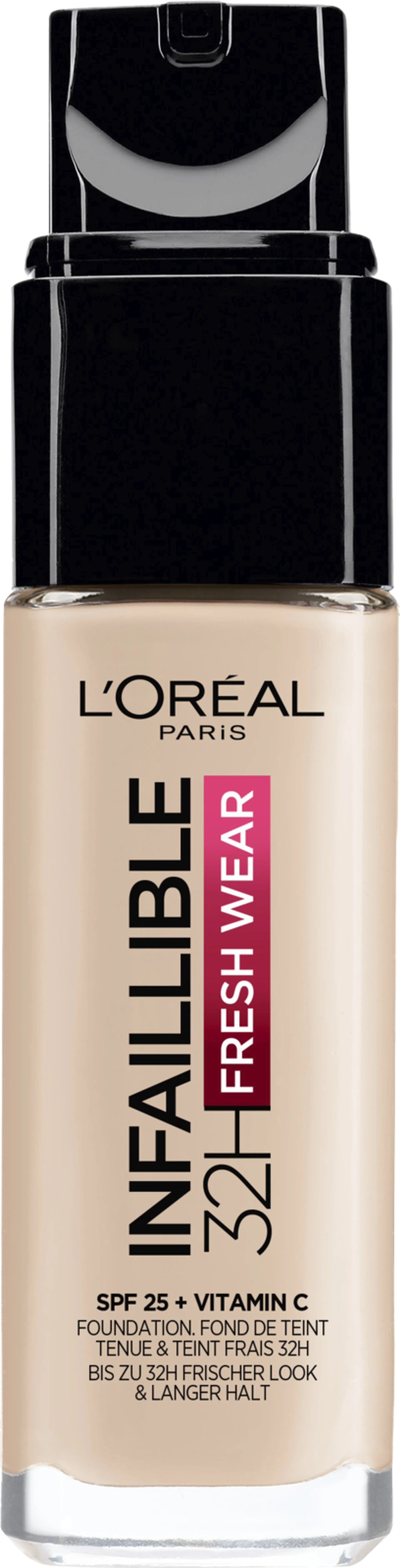 L'Oréal Paris Infaillible Fresh Wear 015 Porcelain meikkivoide 30ml - 2