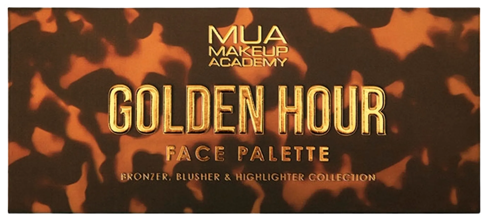 MUA Make Up Academy Make Golden Hour Paper Face Palette 15 g meikkipaletti