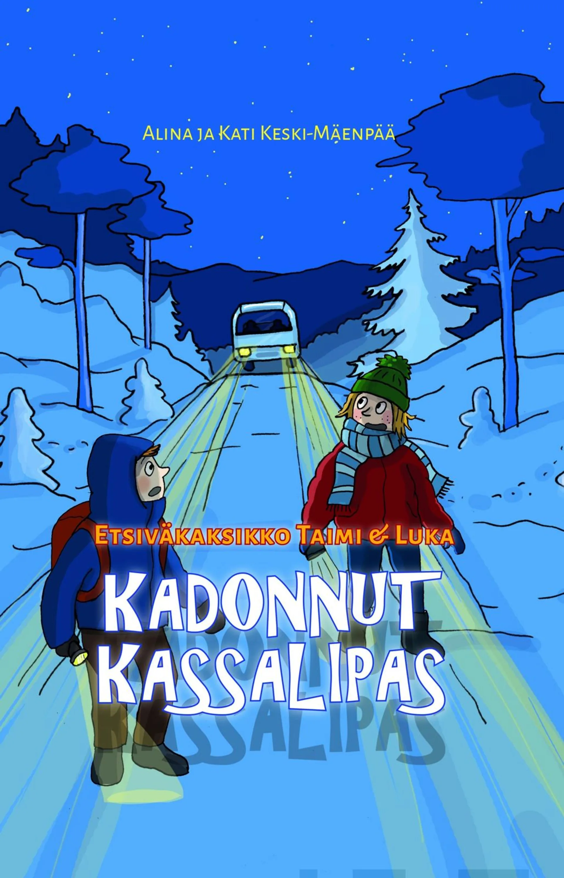 Keski-Mäenpää, Kadonnut kassalipas - Etsiväkaksikko Taimi & Luka