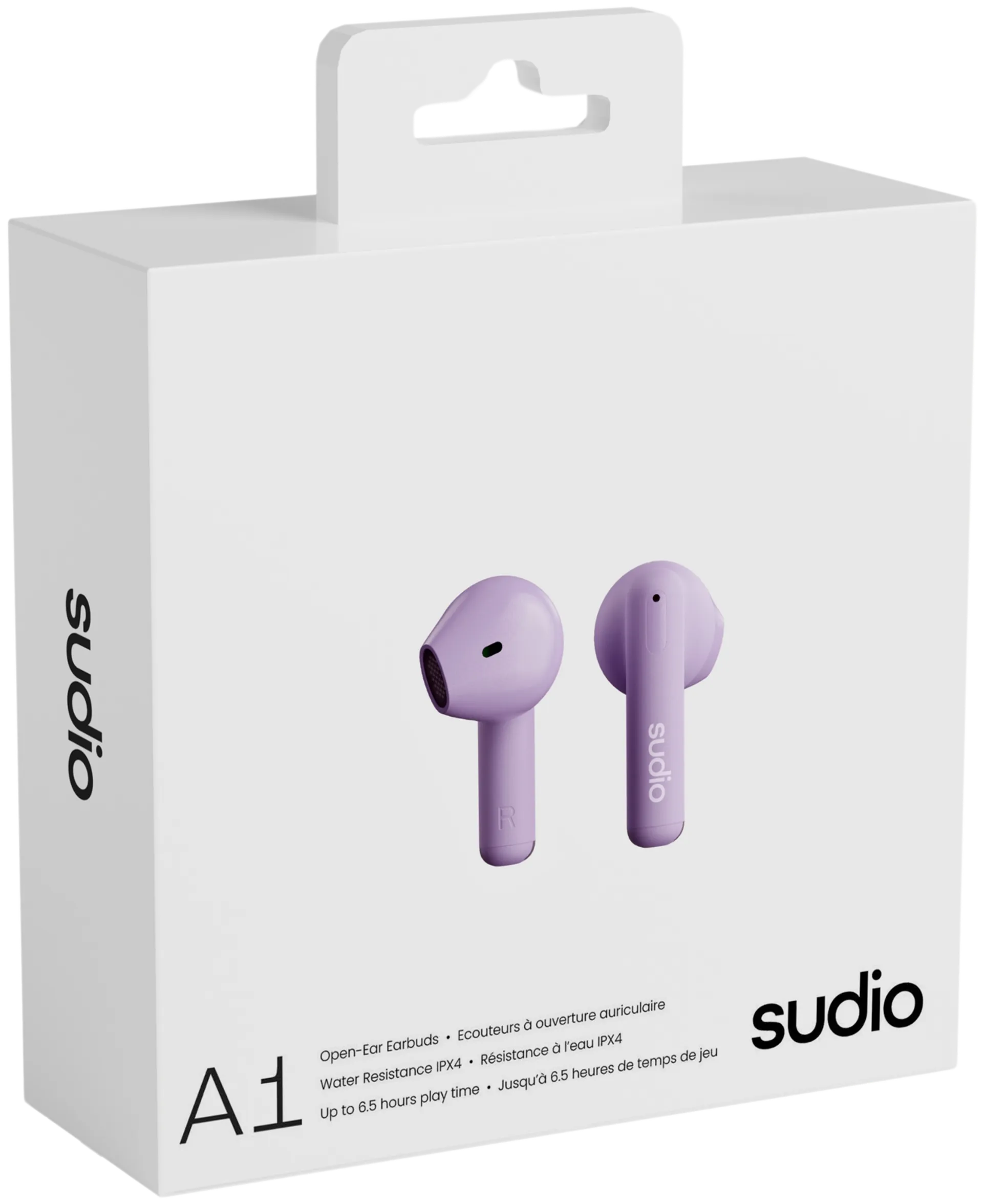 Sudio Bluetooth nappikuulokkeet A1 violetti - 4