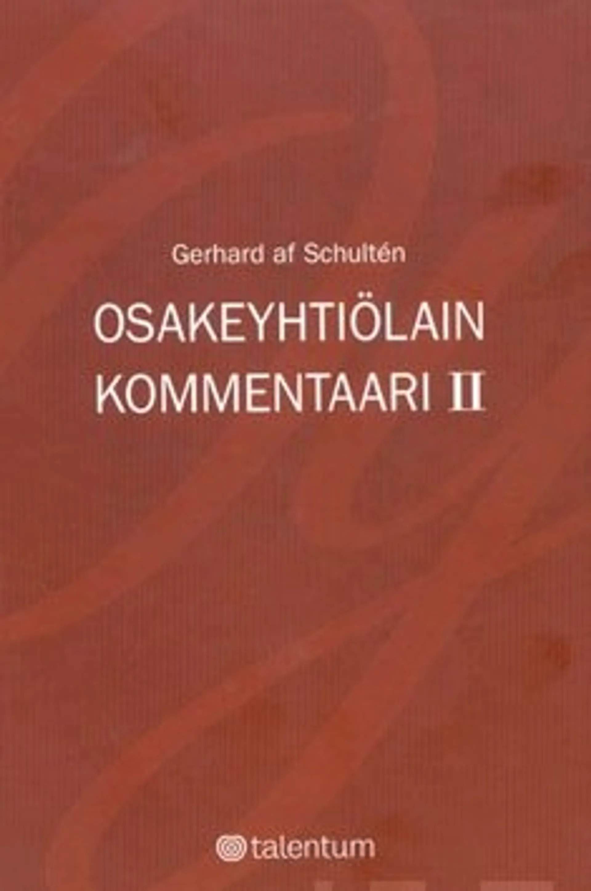 Osakeyhtiölain kommentaari 2