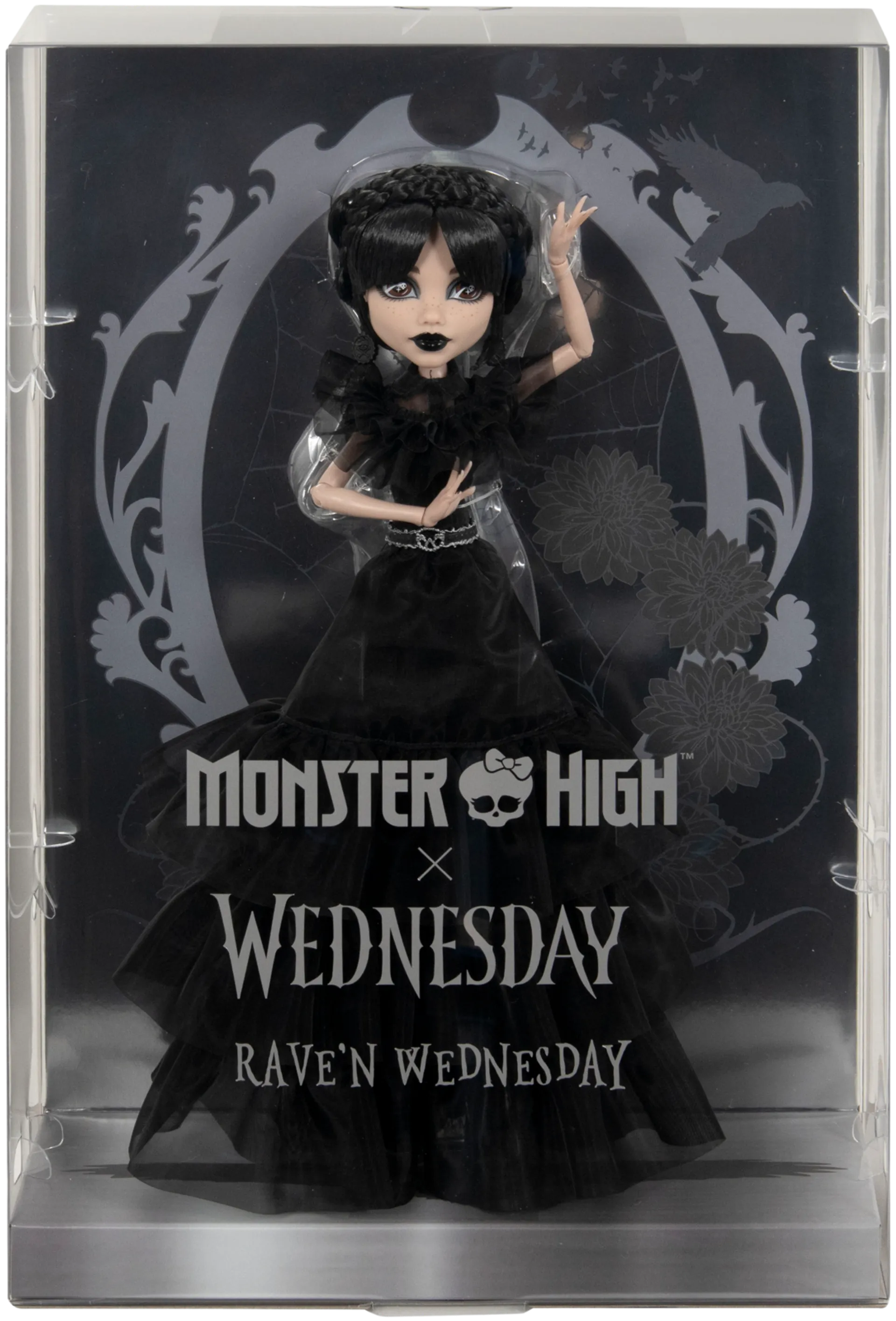 Monster High X Wednesday Raven's dress -nukke - 3