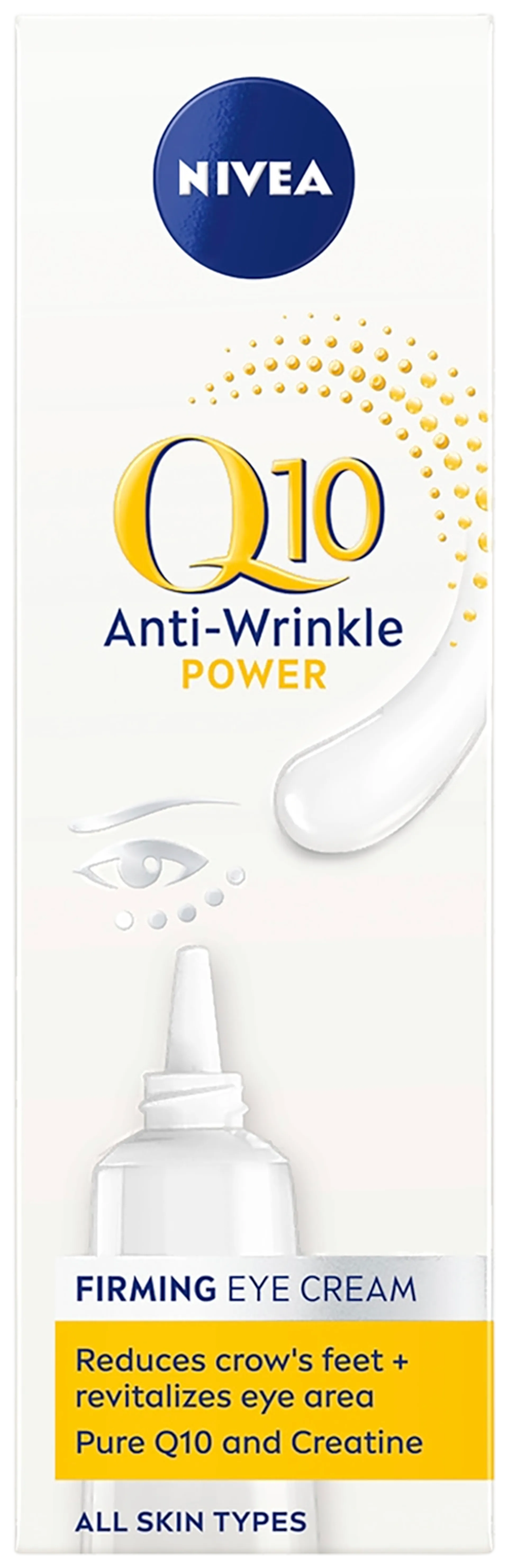 NIVEA 15ml Q10 Power Anti-Wrinkle Firming Eye Cream -silmänympärysvoide - 1