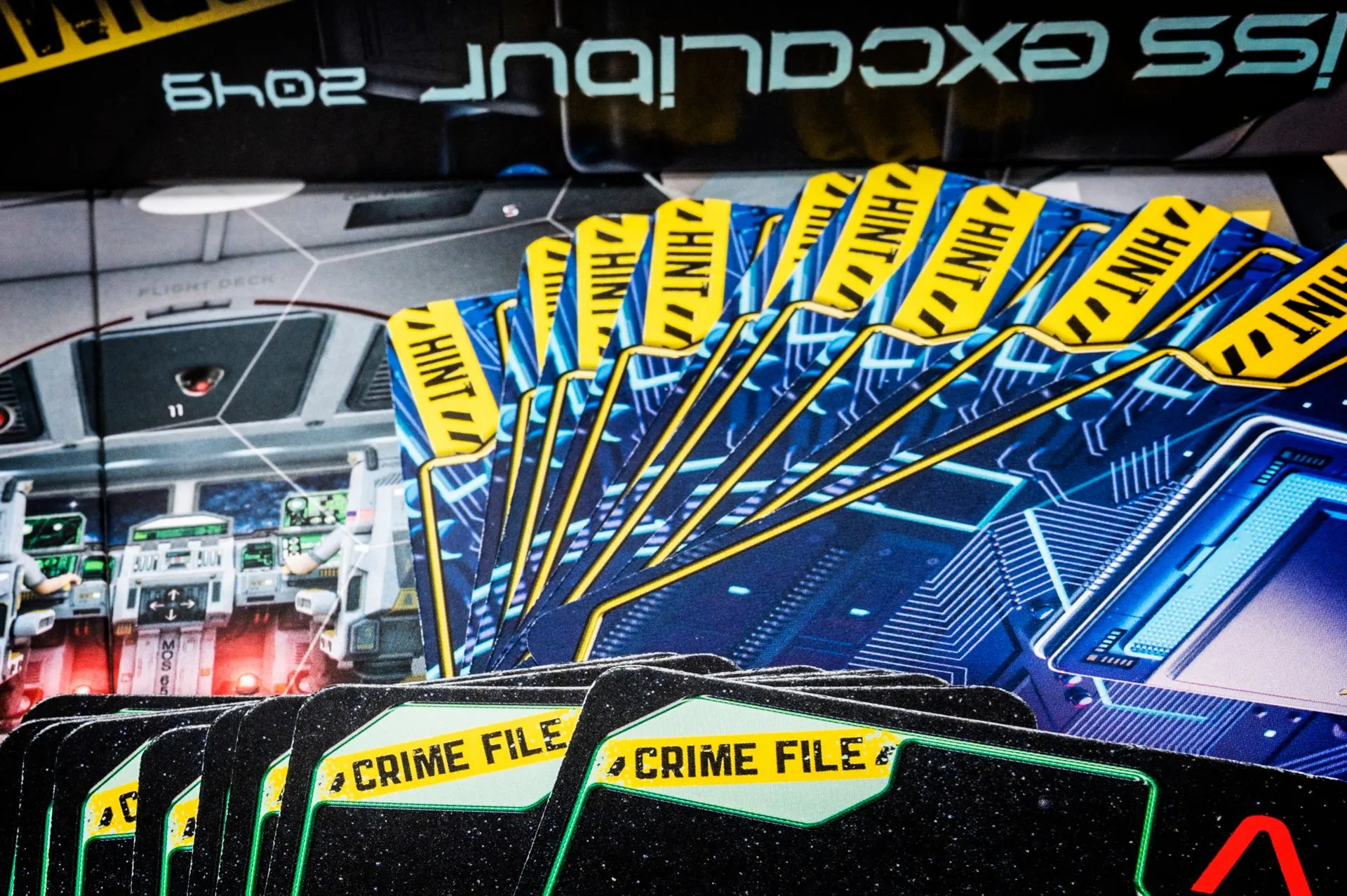 Tactic lautapeli Crime Scene ISS Excalibur 2049 - 5