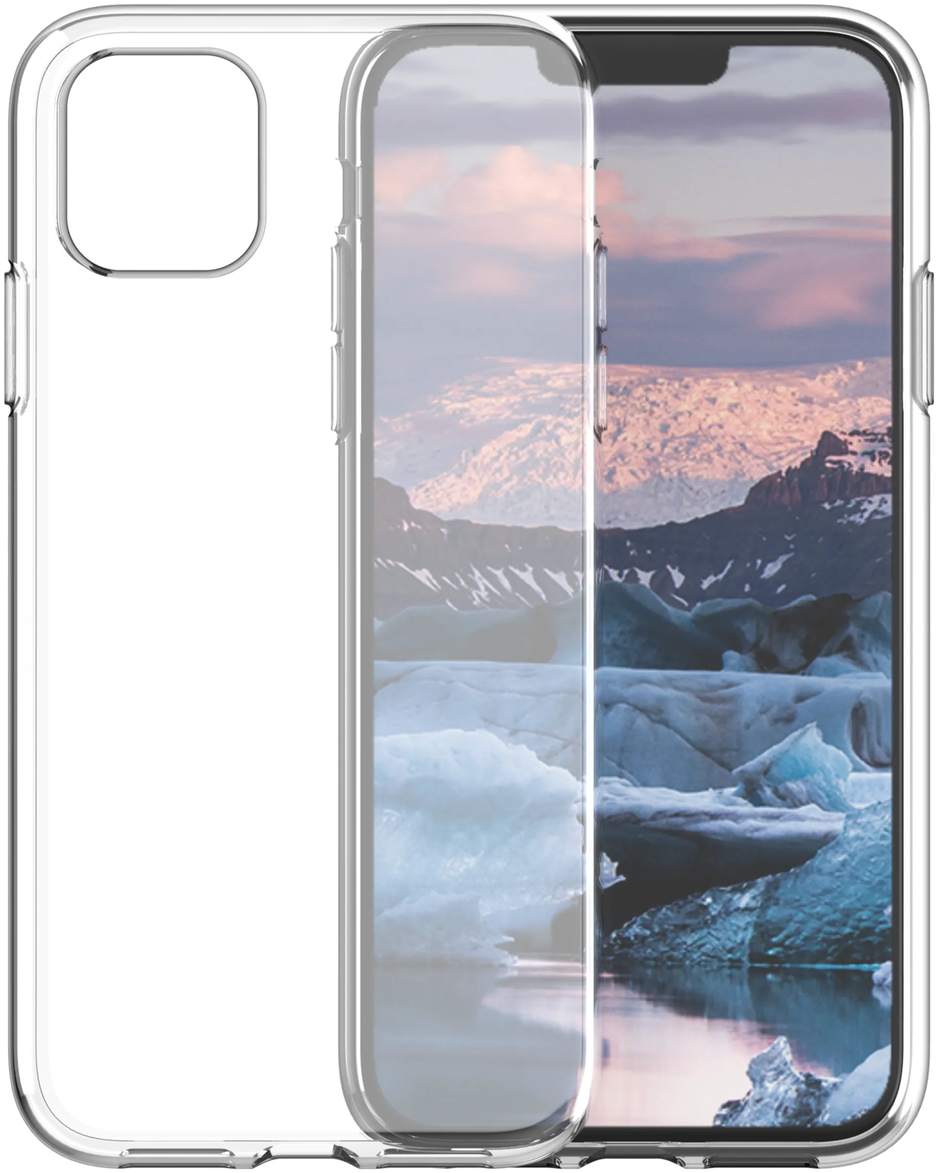 Dbramante1928 Greenland iPhone 11/XR suojakuori läpinäkyvä - 1