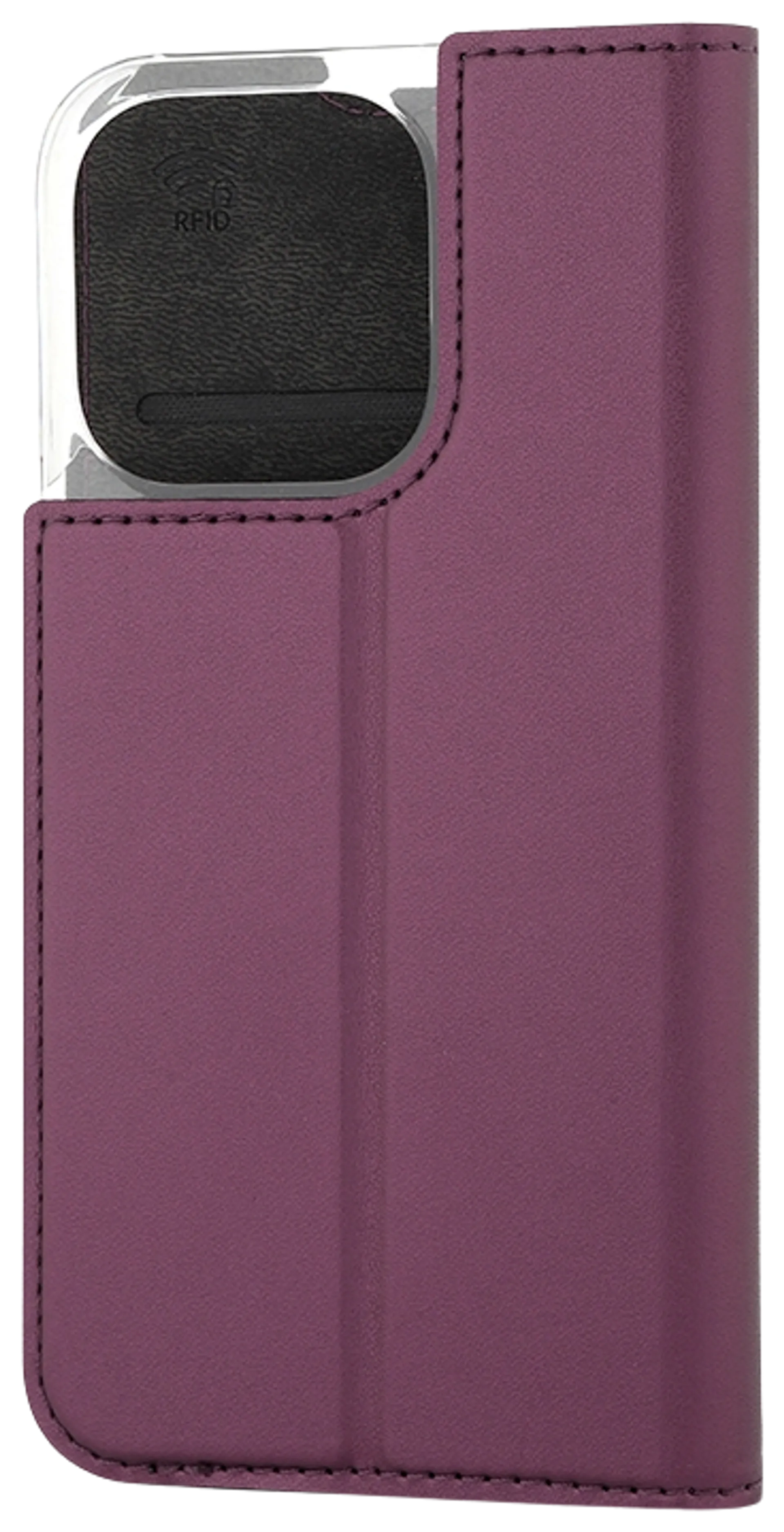 Wave Book Case, Apple iPhone 14 Pro, Smoky Sangria - 2