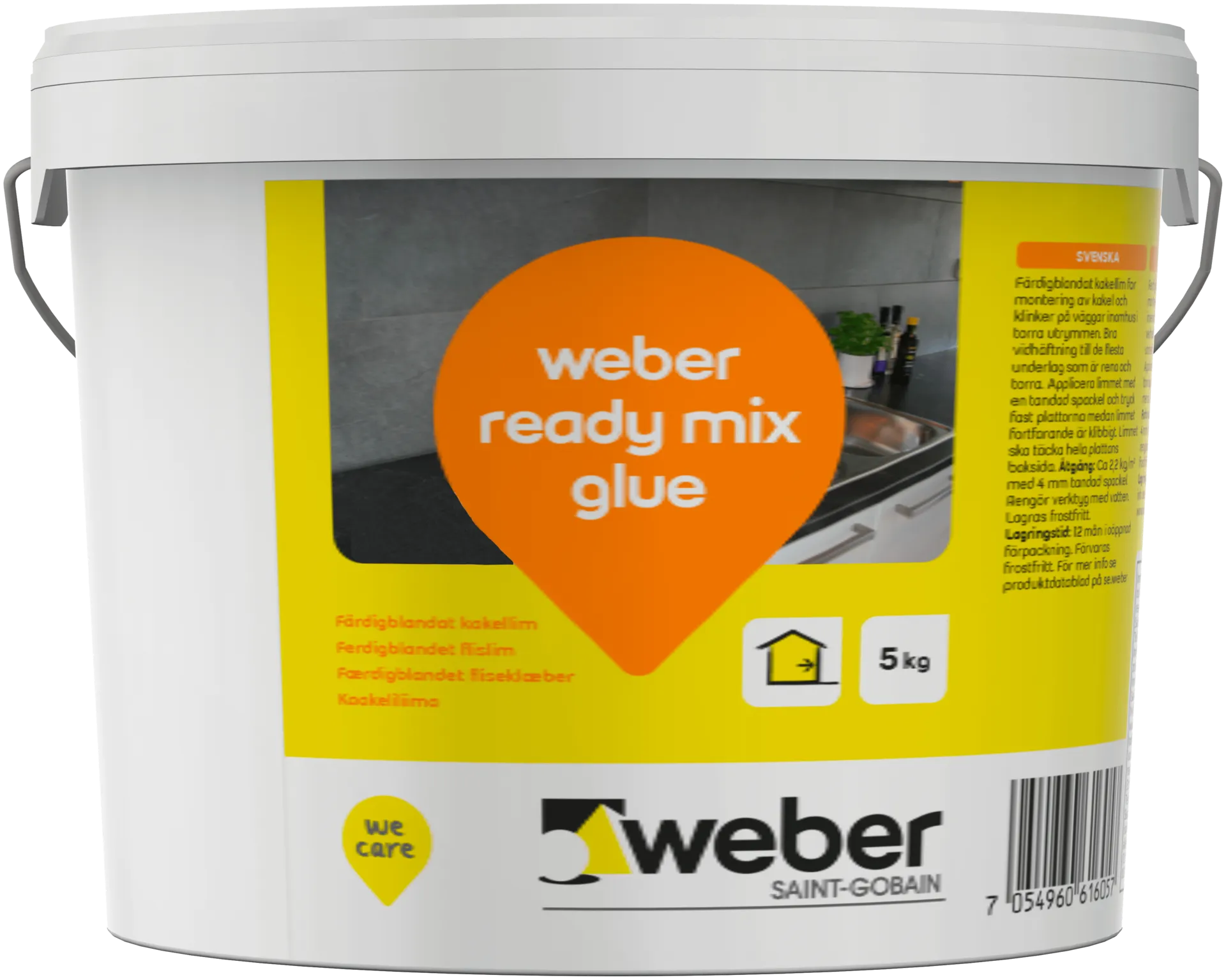 Weber ready mix glue Kaakeliliima 5 kg