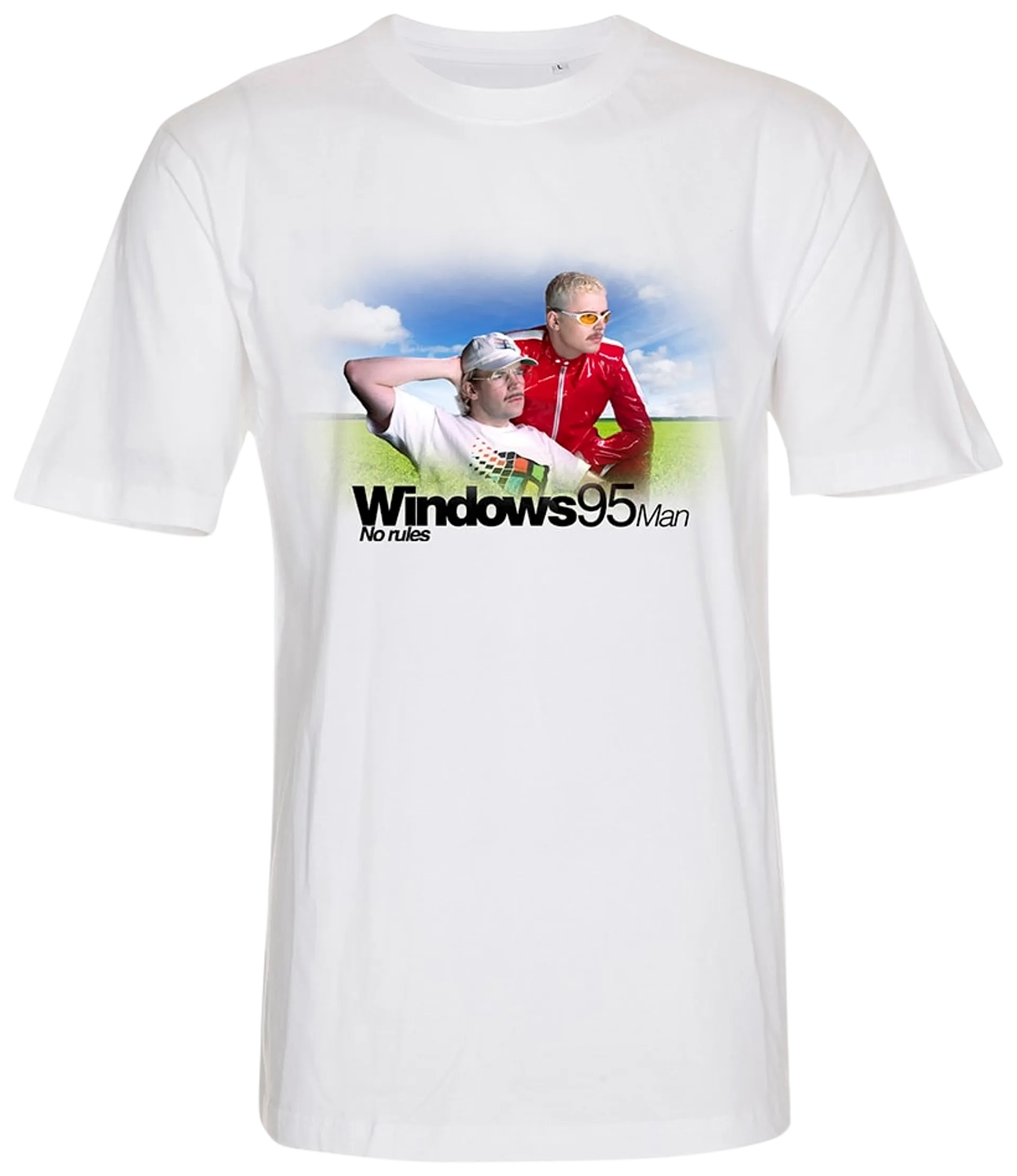Windows95man aikuisten t-paita - WHITE