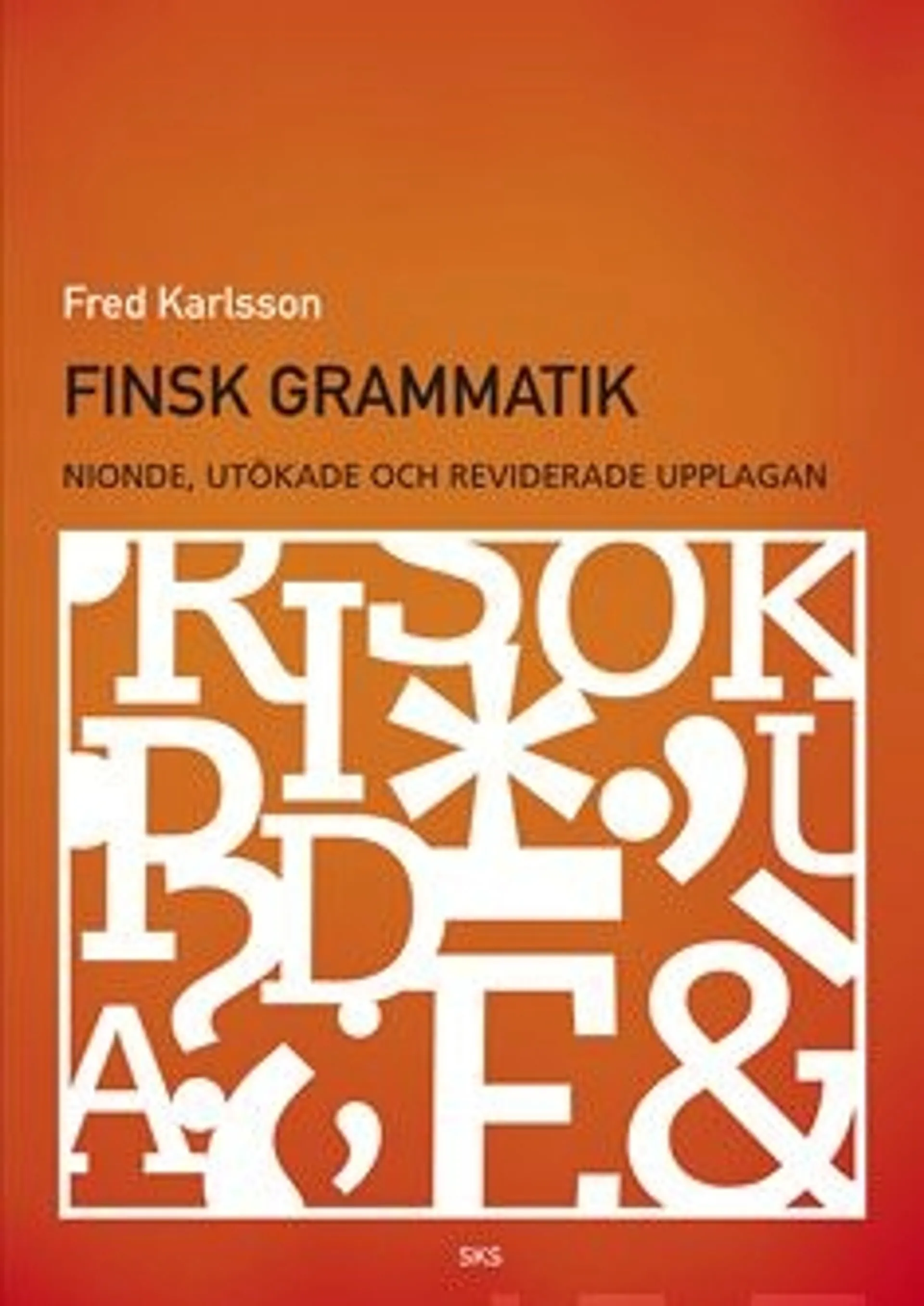 Karlsson, Finsk grammatik - Nionde, utökade och reviderade upplagan