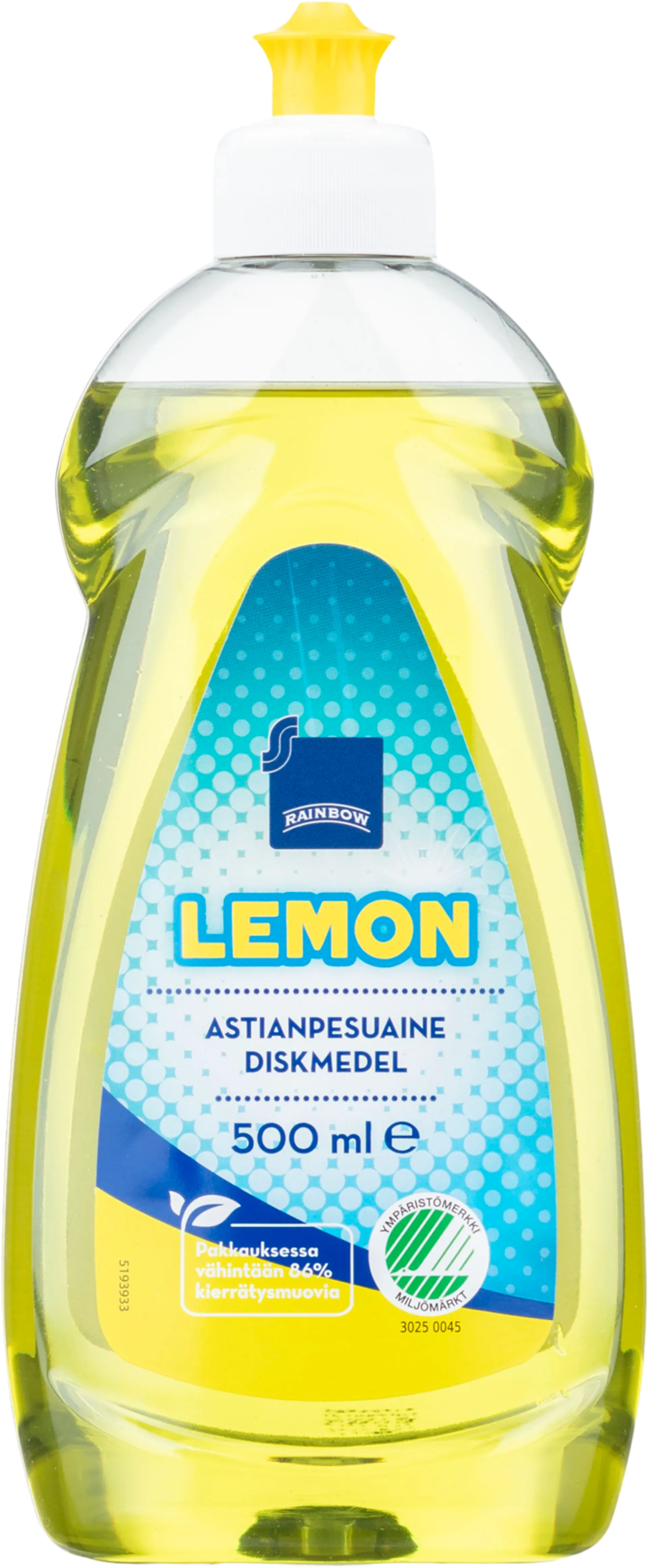 Rainbow Lemon astianpesuaine 500 ml
