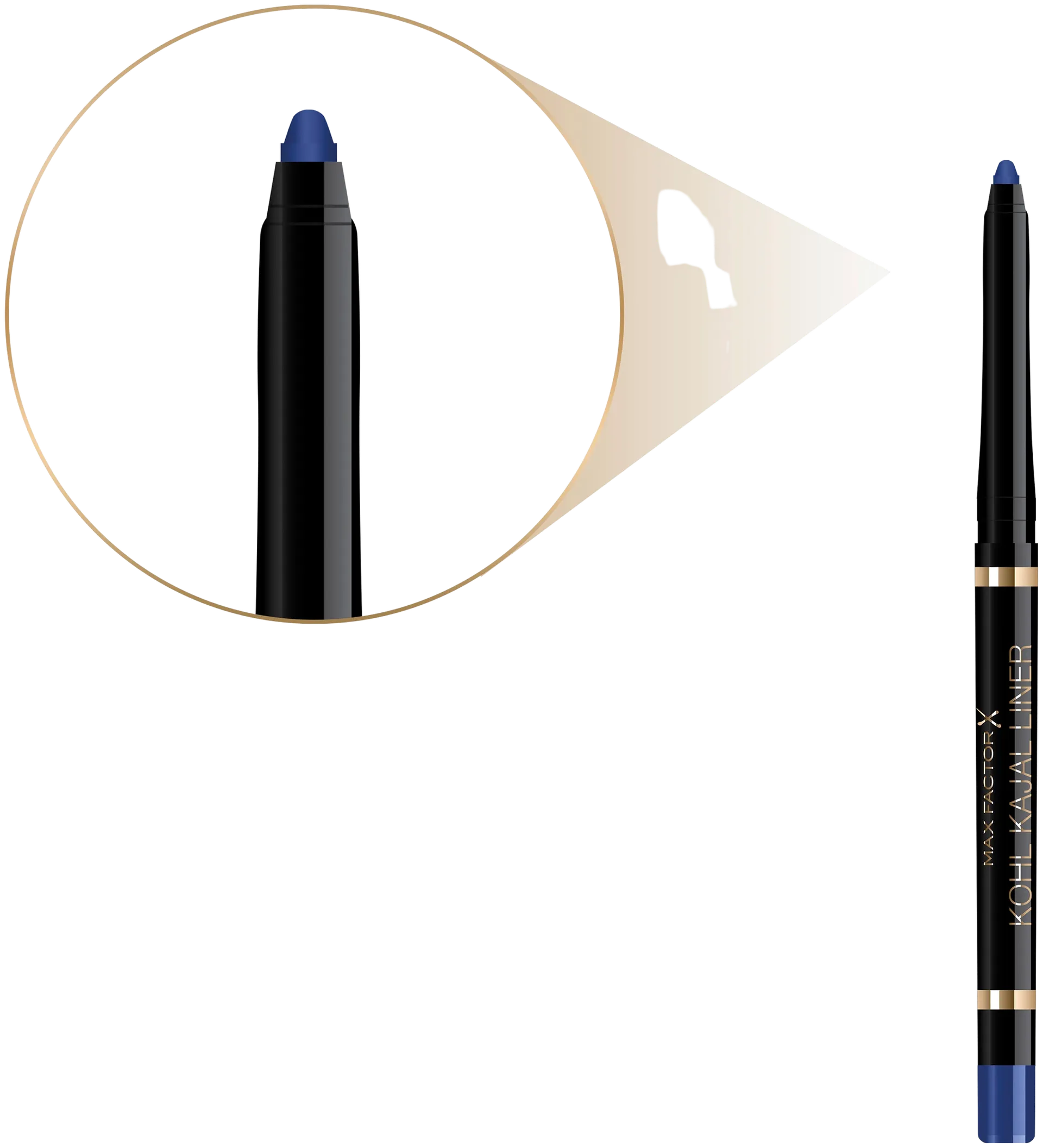 Max Factor Kohl Kajal Automatic Liner 0,35 g 002 Azure silmänrajauskynä - 4