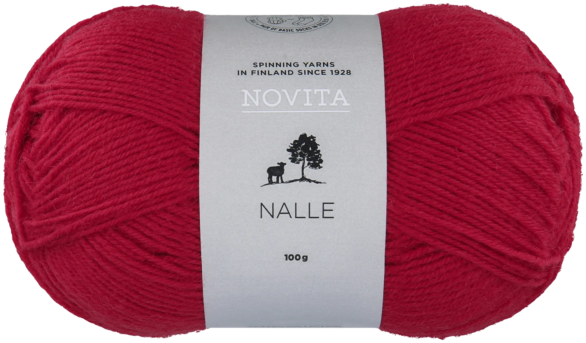 Novita Nalle 100g 523 puolukka - 1