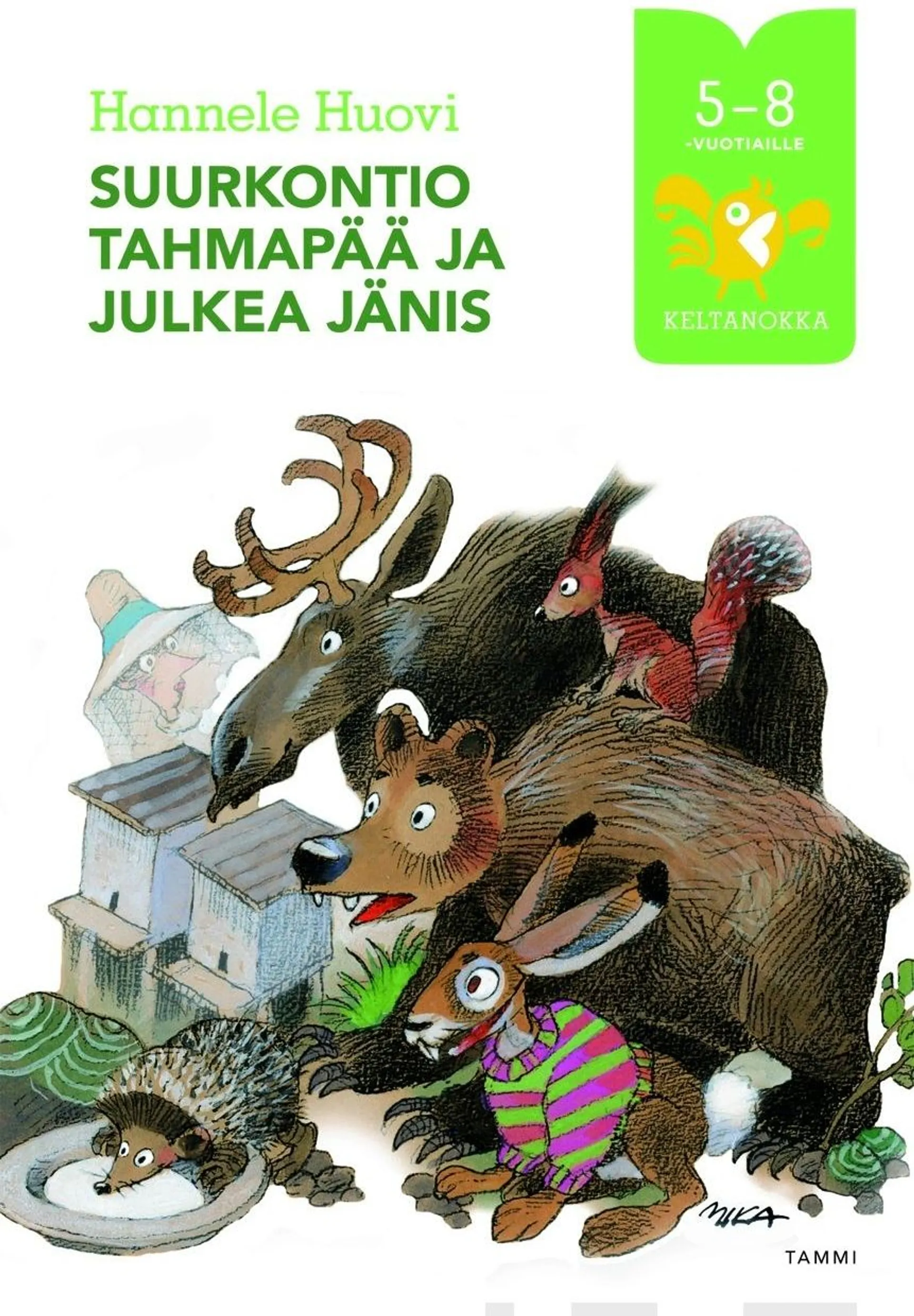 Huovi, Suurkontio Tahmapää ja Julkea Jänis