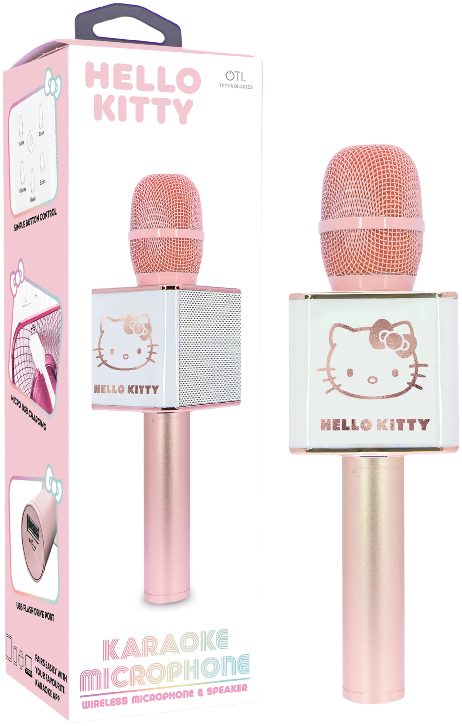 OTL Bluetooth karaokemikrofoni Hello Kitty - 4