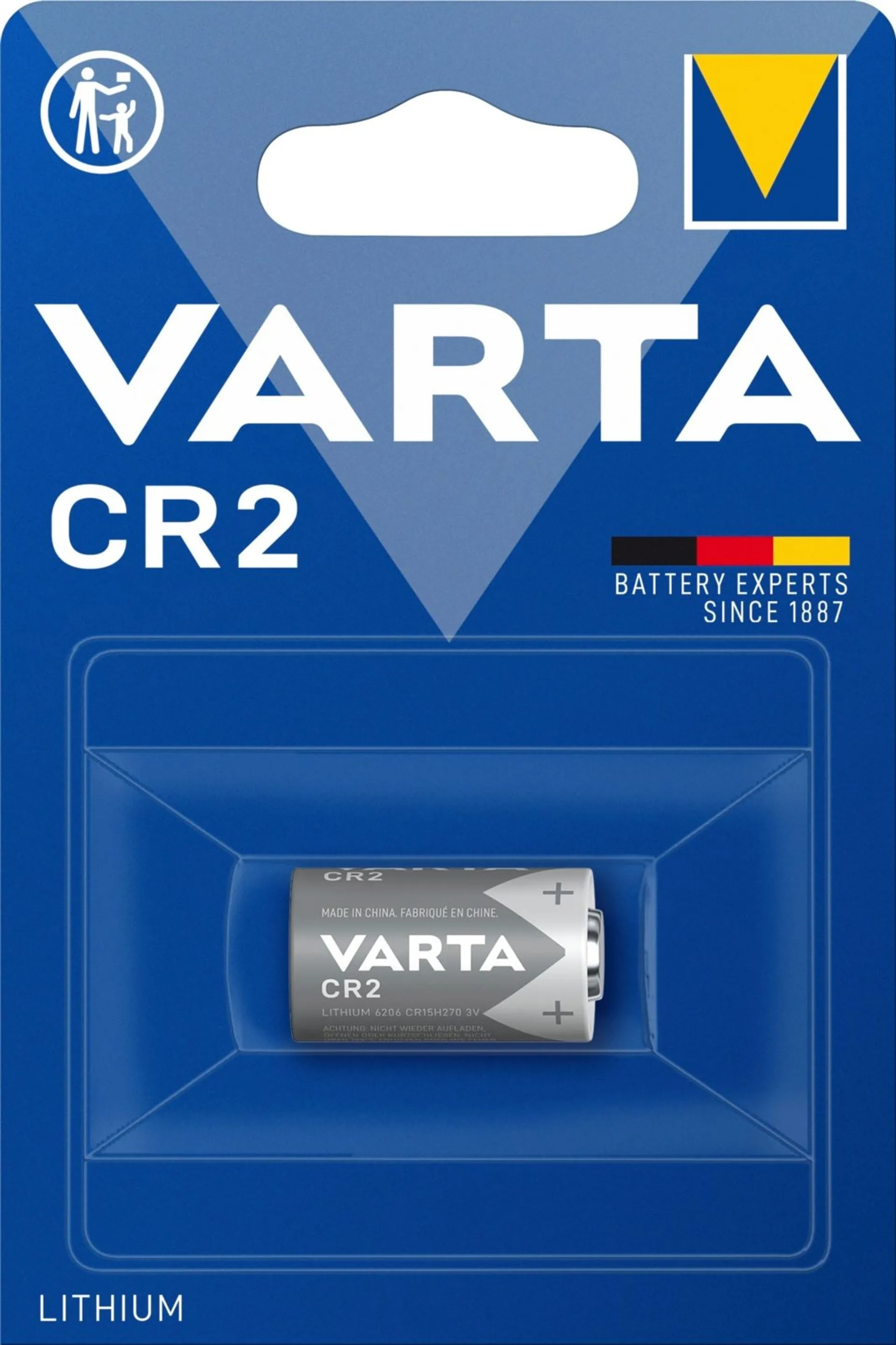 Varta Lithium  CR2 1kpl - 1