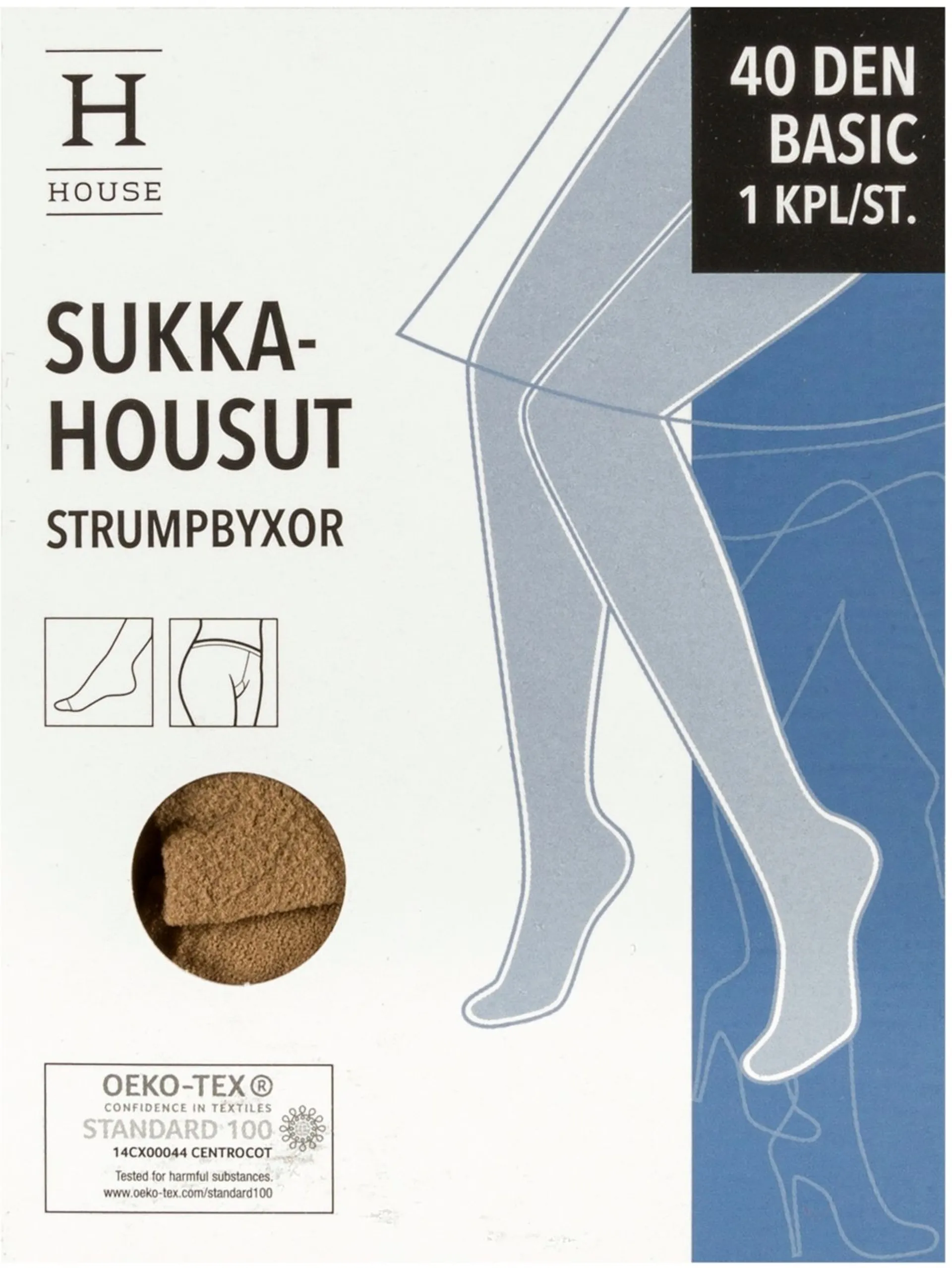 House naisten sukkahousut basic 40 den SH40X1HR - Sun