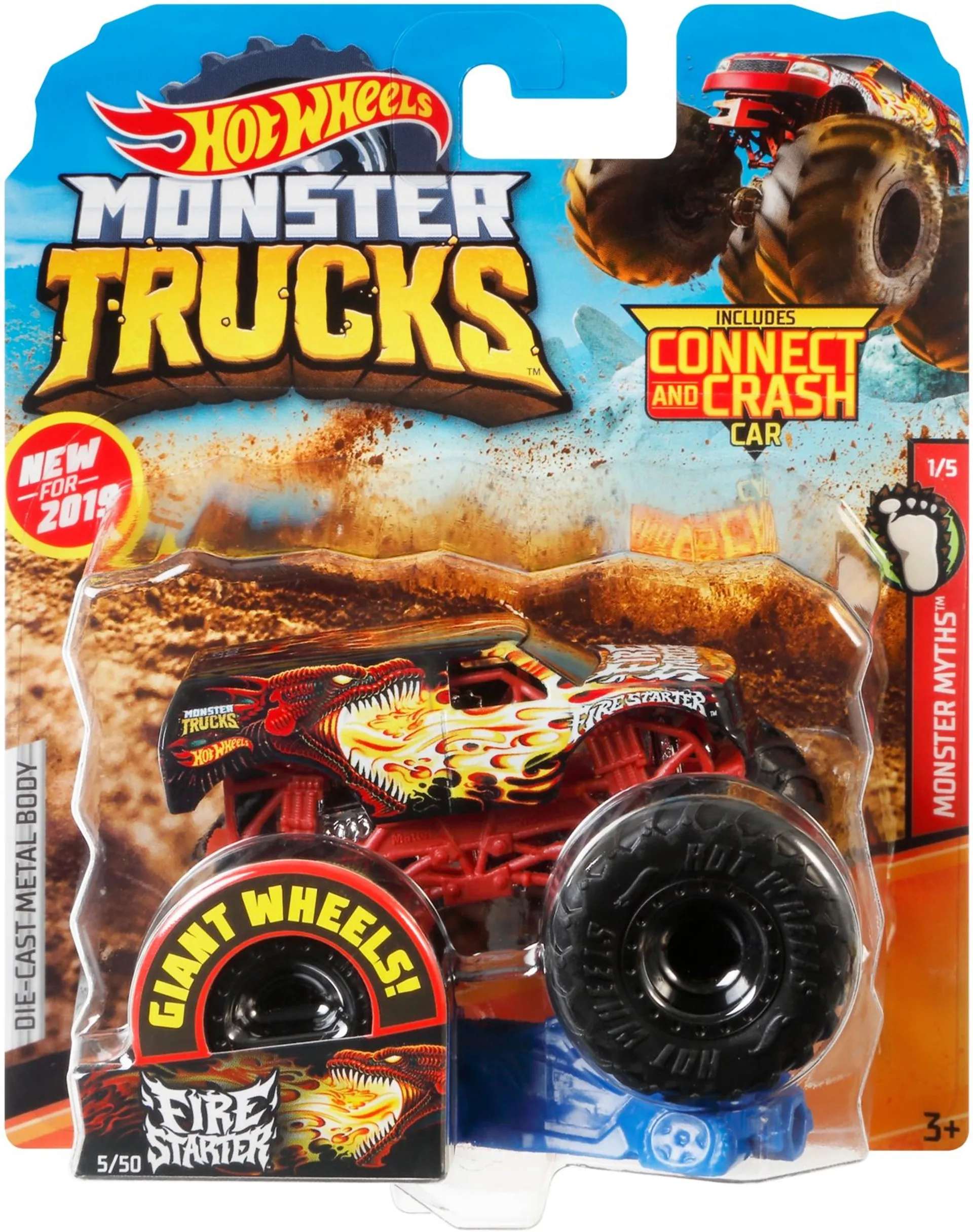 Hot Wheels Monster Truck 1:64 Asst. Fyj44 - 3