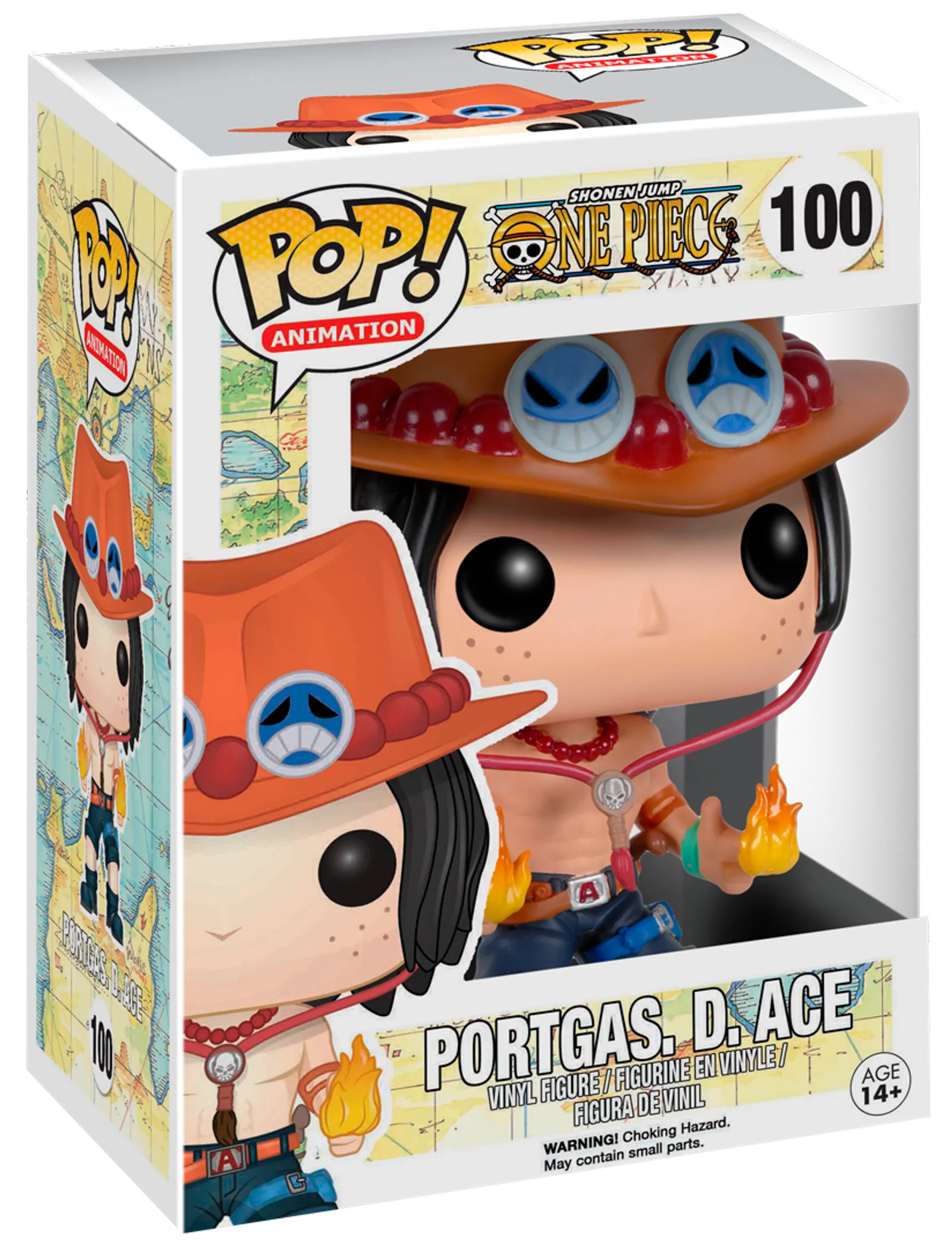 FUNKO POP! Vinyylihahmo: One Piece - Portgas D. Ace - 1