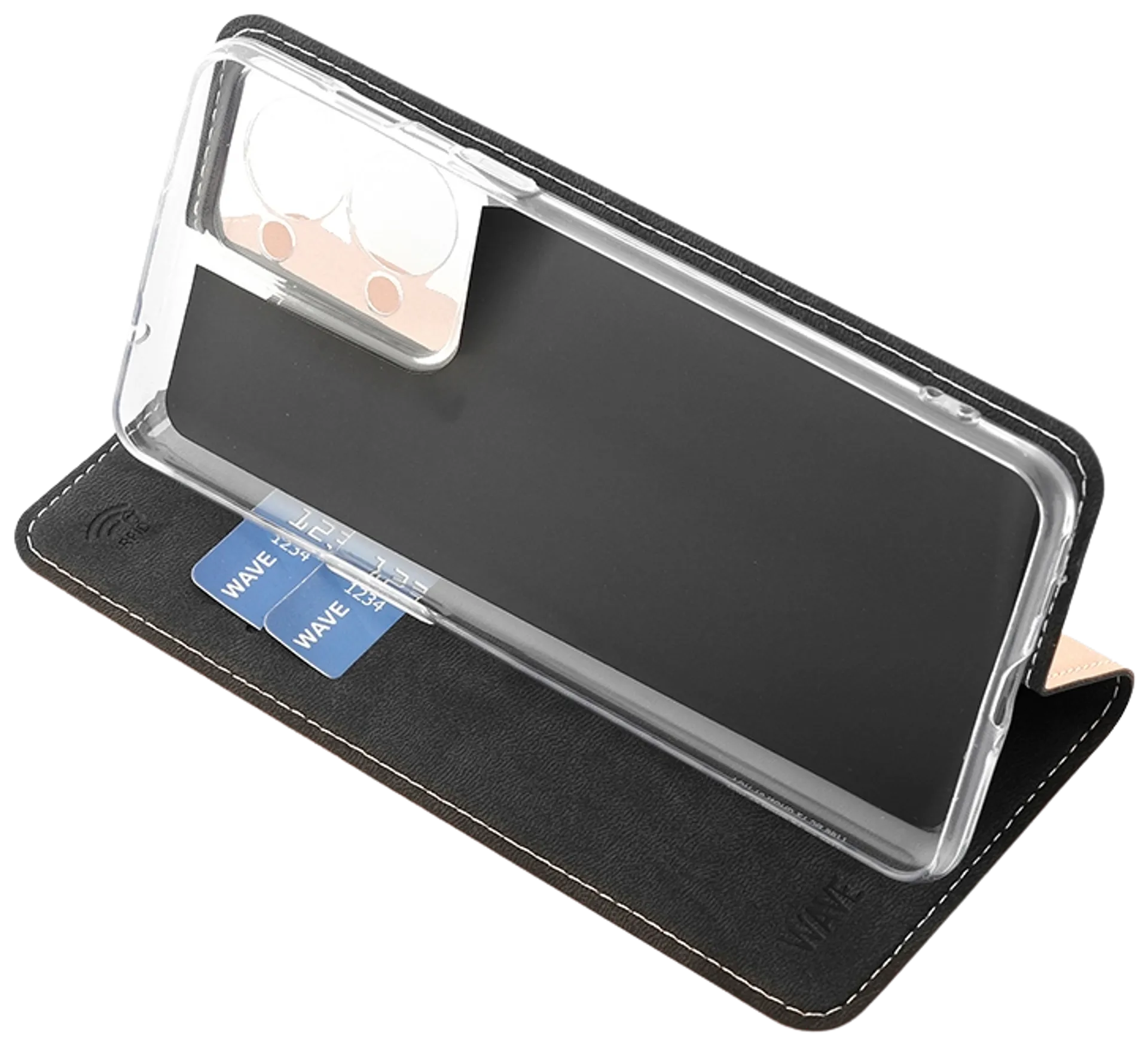 Wave Book Case, OnePlus Nord 2T 5G, Ruusukulta - 5