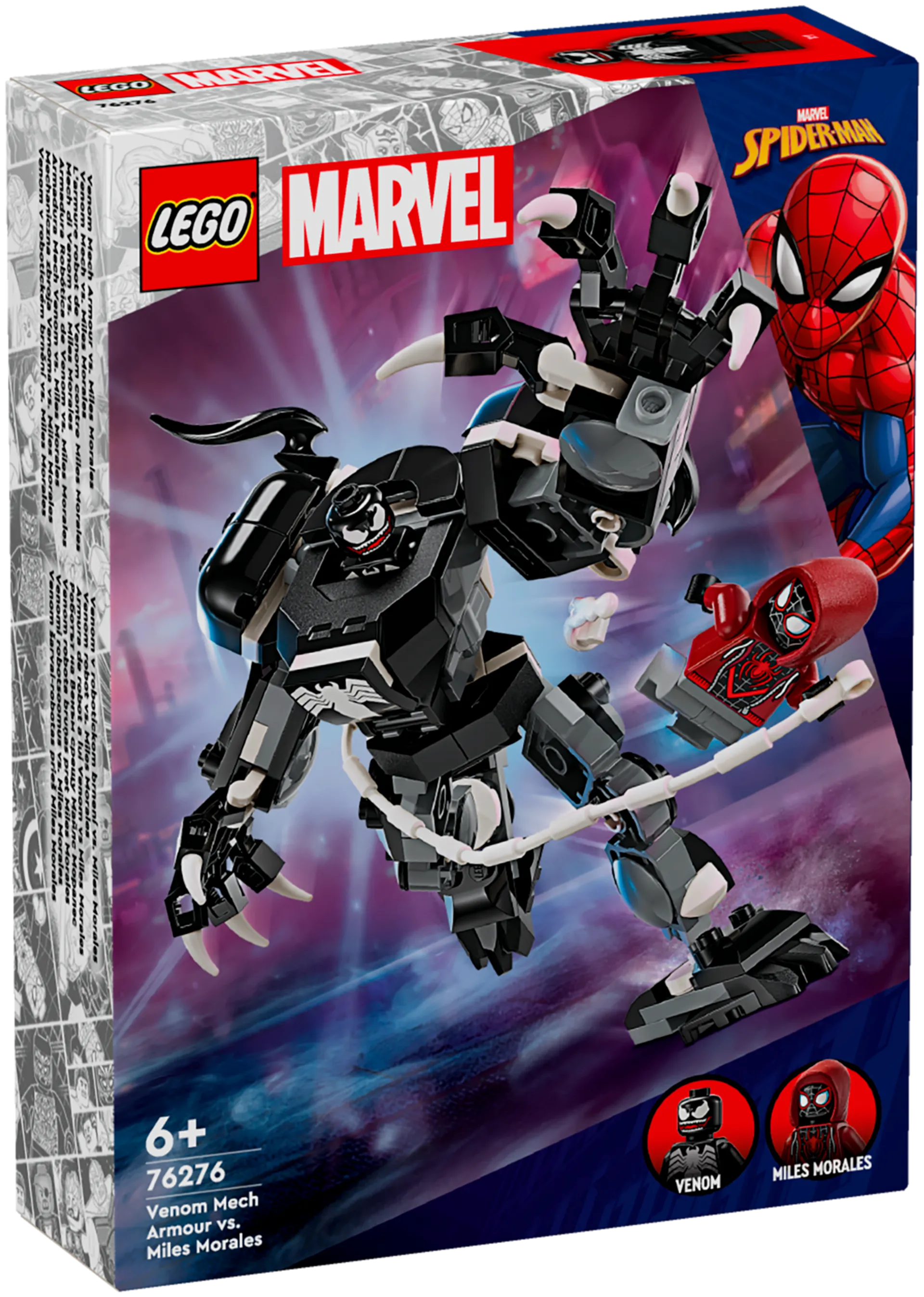 LEGO Super Heroes Marvel 76276Venom-robottiasu vastaan Miles Morales - 2