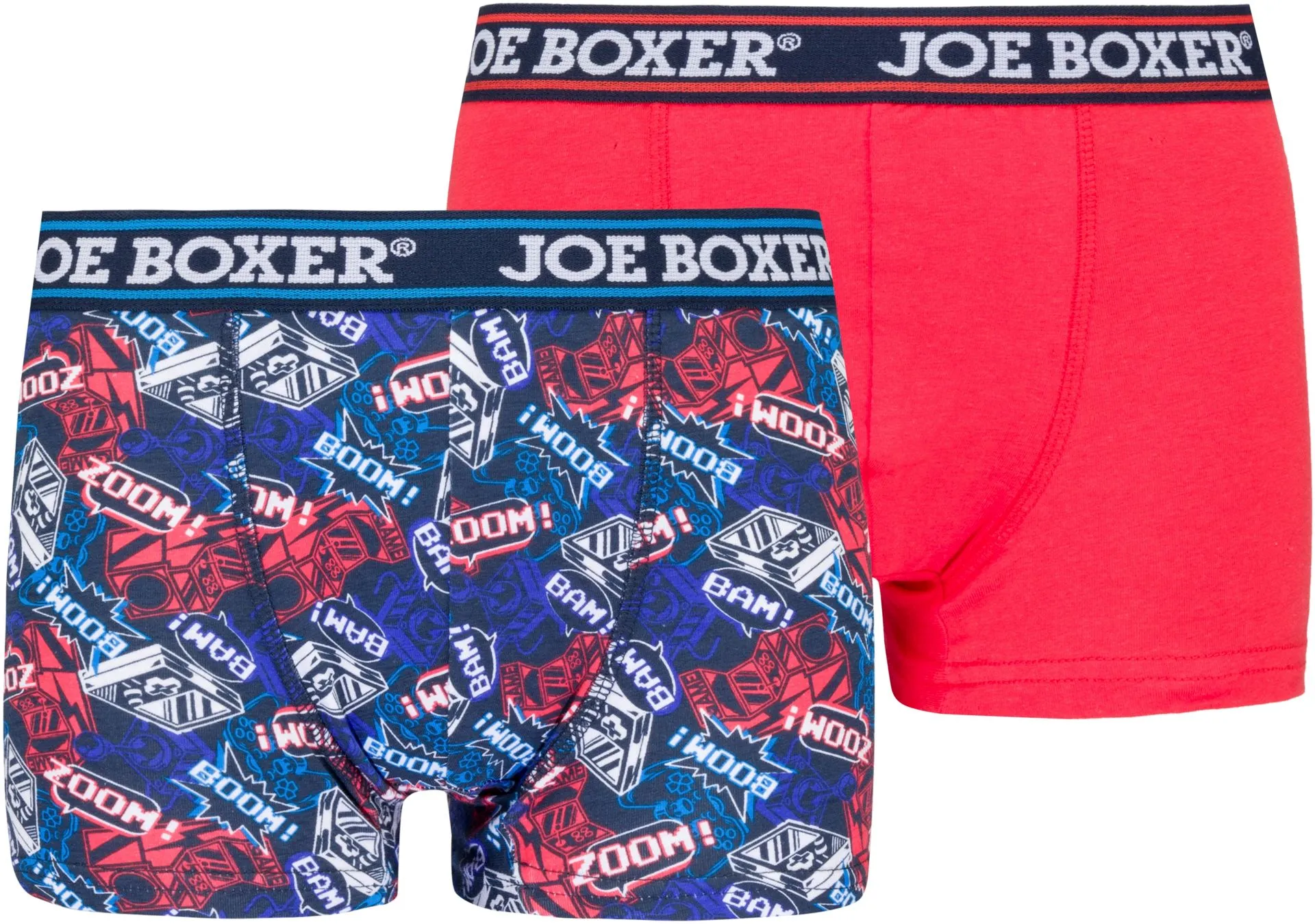 Joe Boxer lasten bokserit YCB001-76596 2-pack - Red/Navy