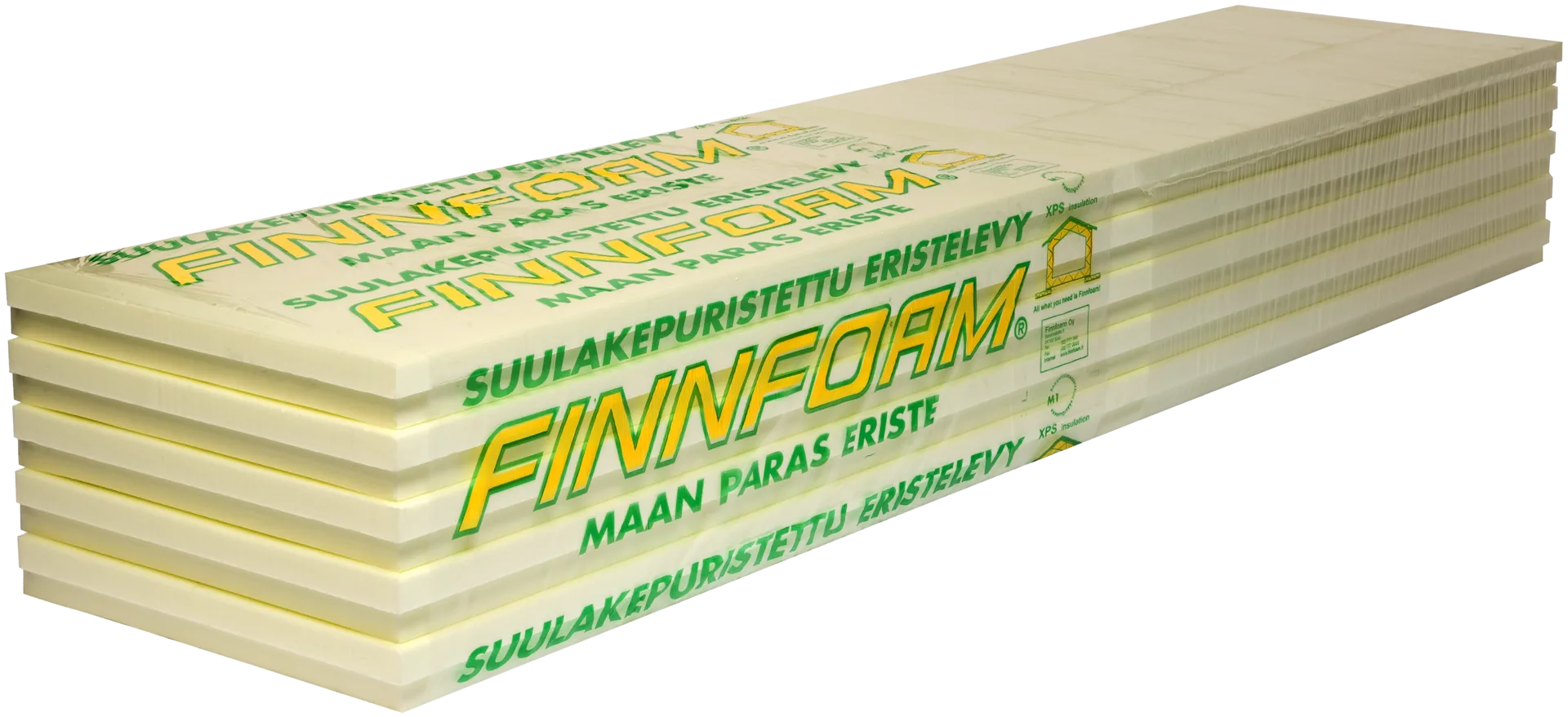 Finnfoam FL-300/100 eristyslevy puolipontattu 100x585x2485 1,45m2