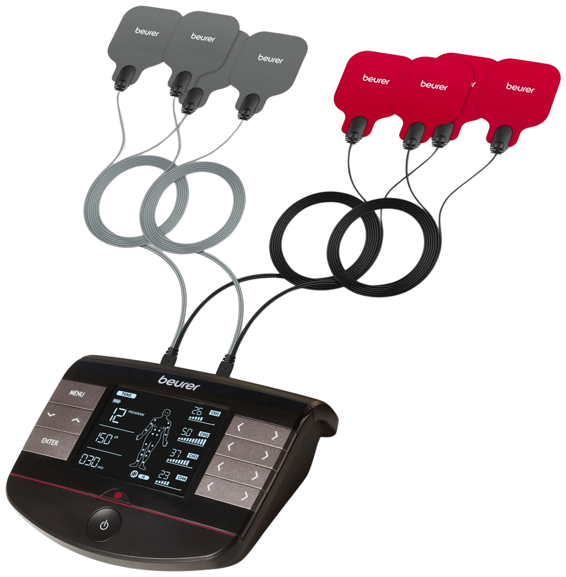 Beurer TENS/EMS kivunlievittäjä + lämpö EM89 - 4