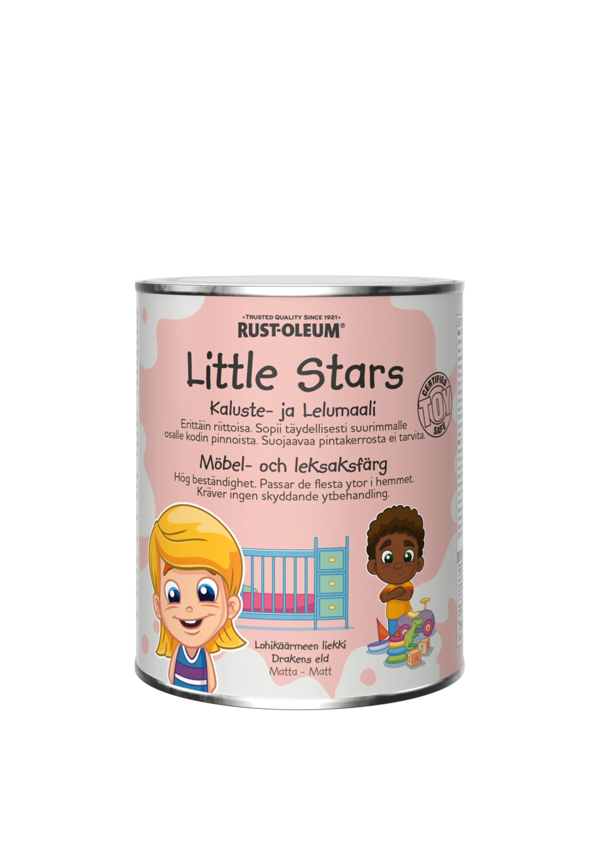 Rust-Oleum Little Stars Kaluste- ja Lelumaali 750ml Lohikäärmeen liekki