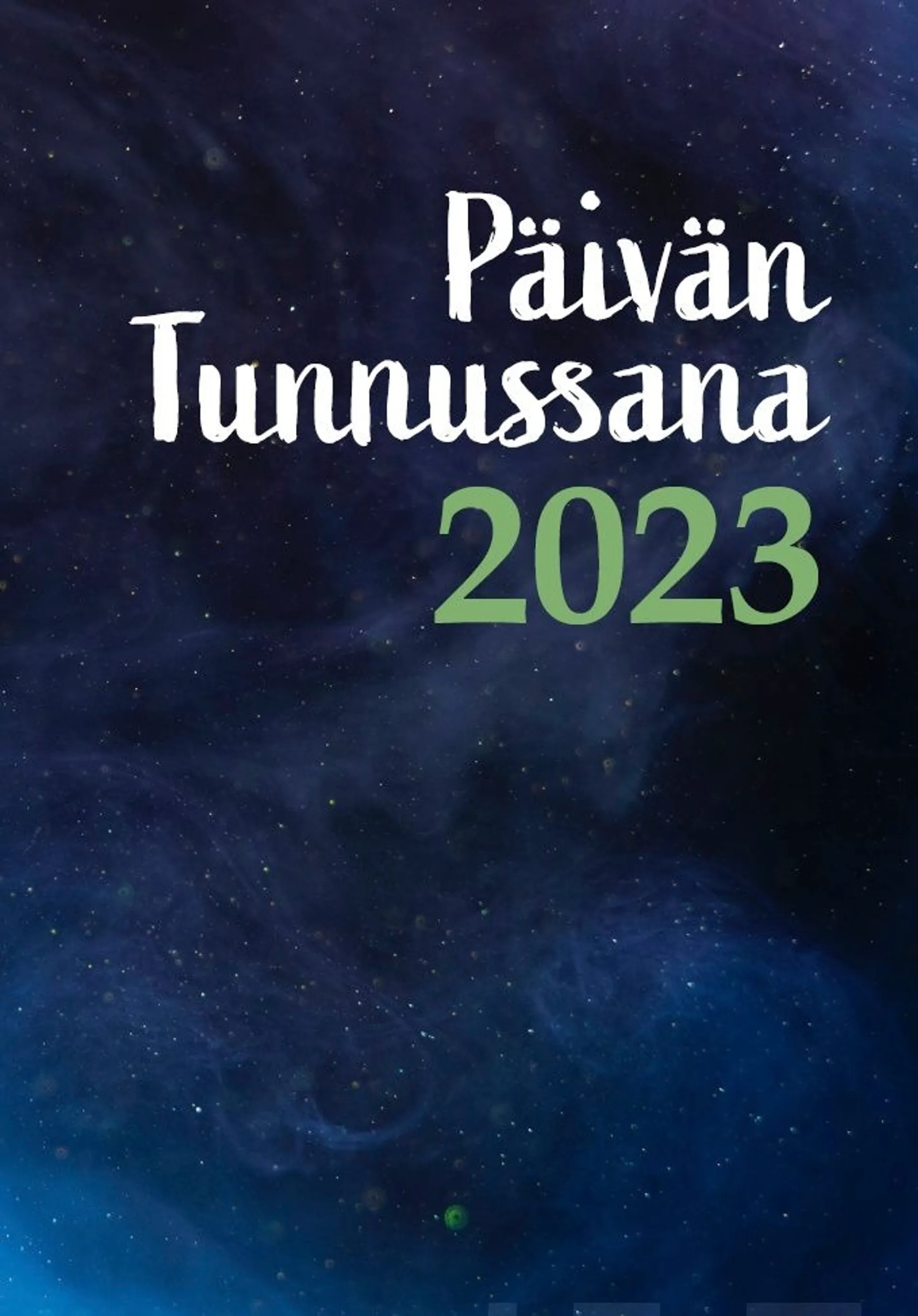 Päivän tunnussana 2023 (pieni, kartonkikantinen)