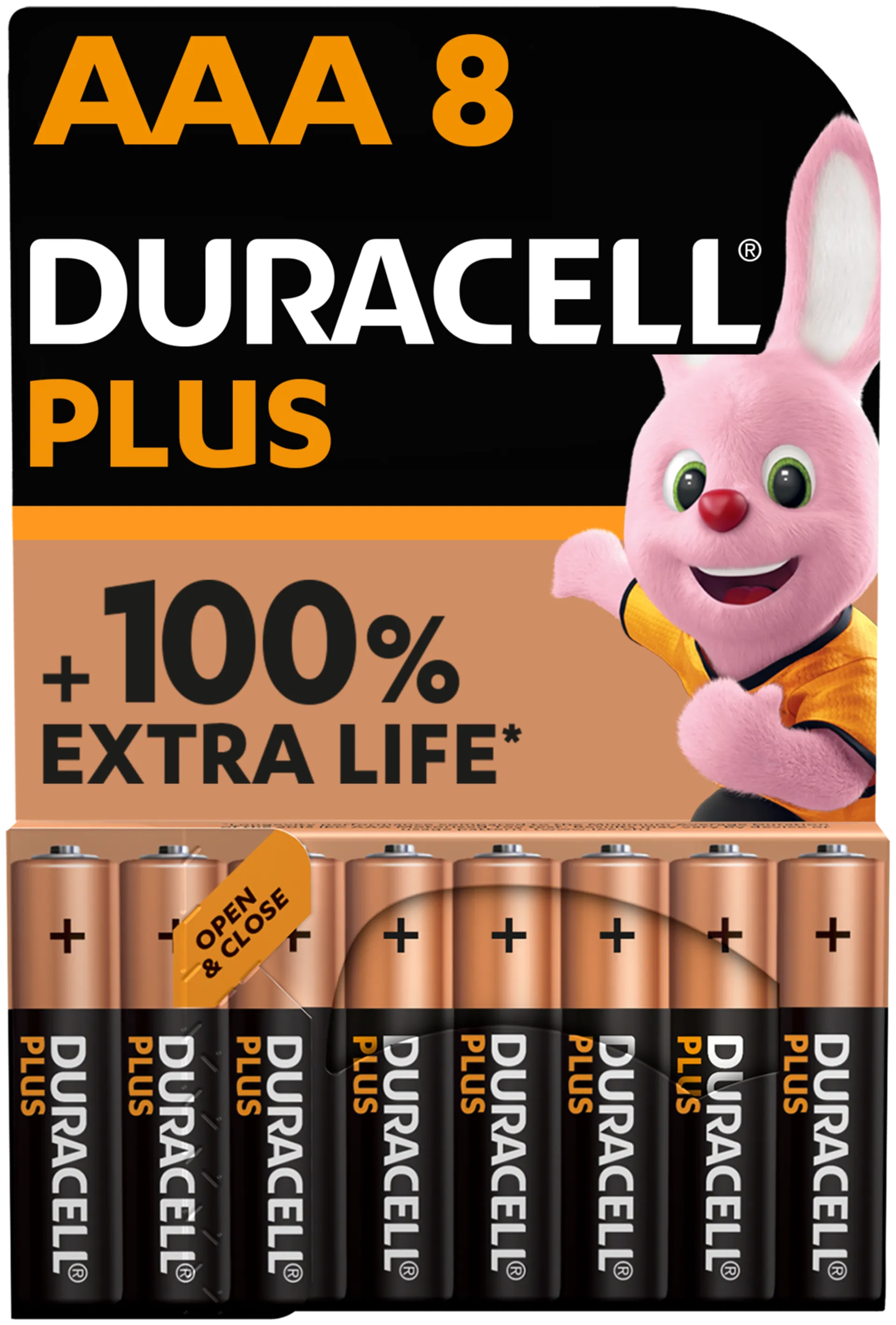 Duracell 8kpl Plus AAA