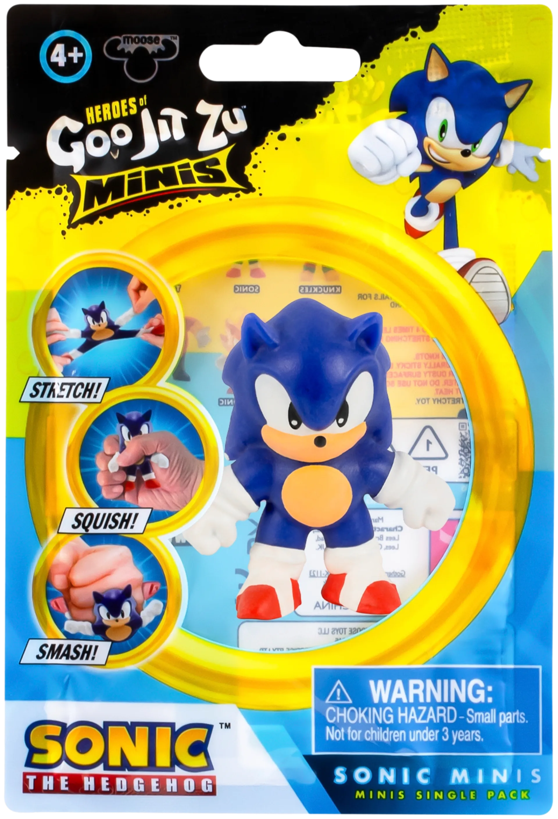 Goo Jit Zu Sonic Mini Figuuri - 1