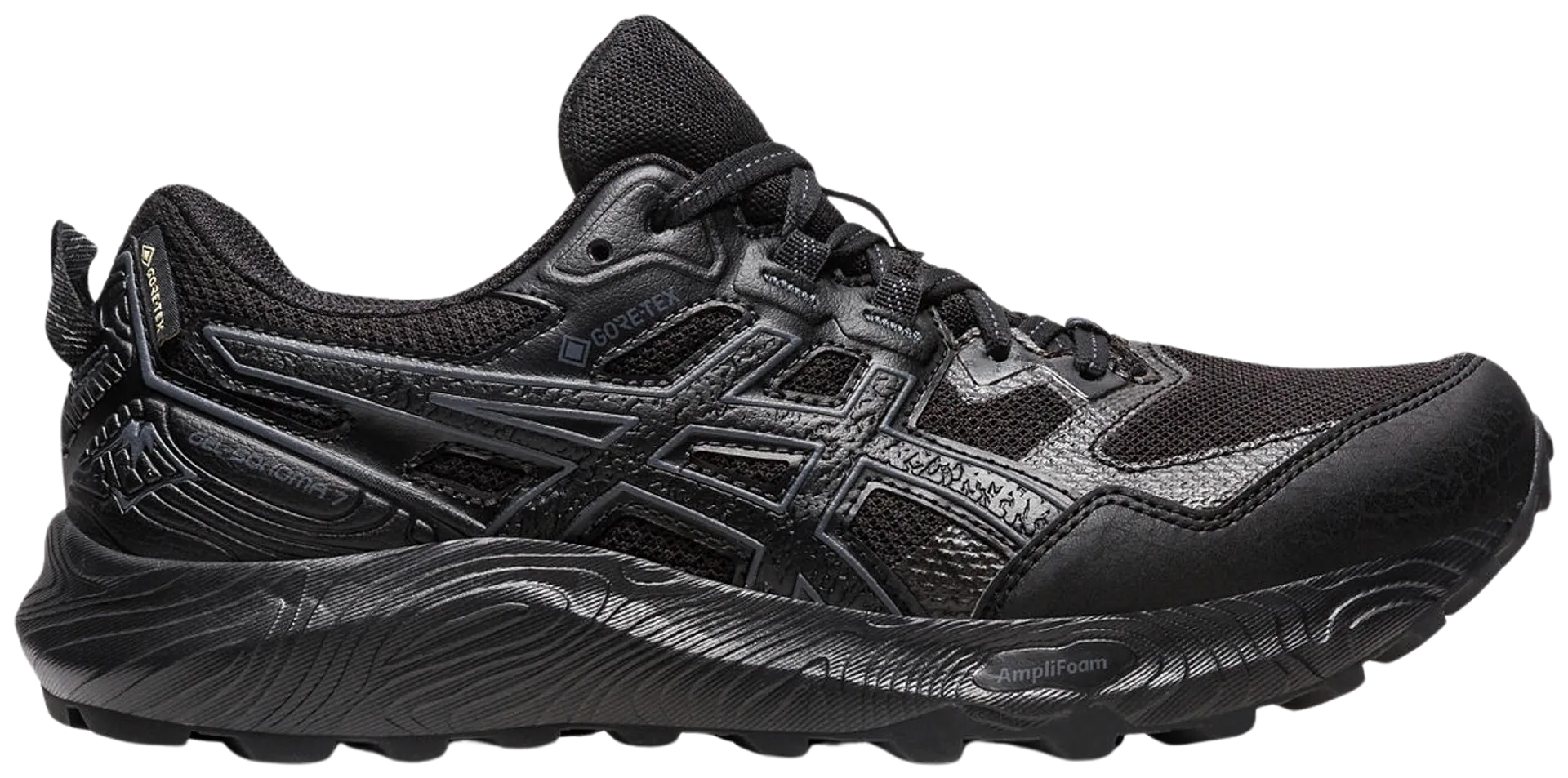 Asics naisten polkujuoksukengät Gel-Sonoma 7 GTX - BLACK/CARRIER GREY - 1