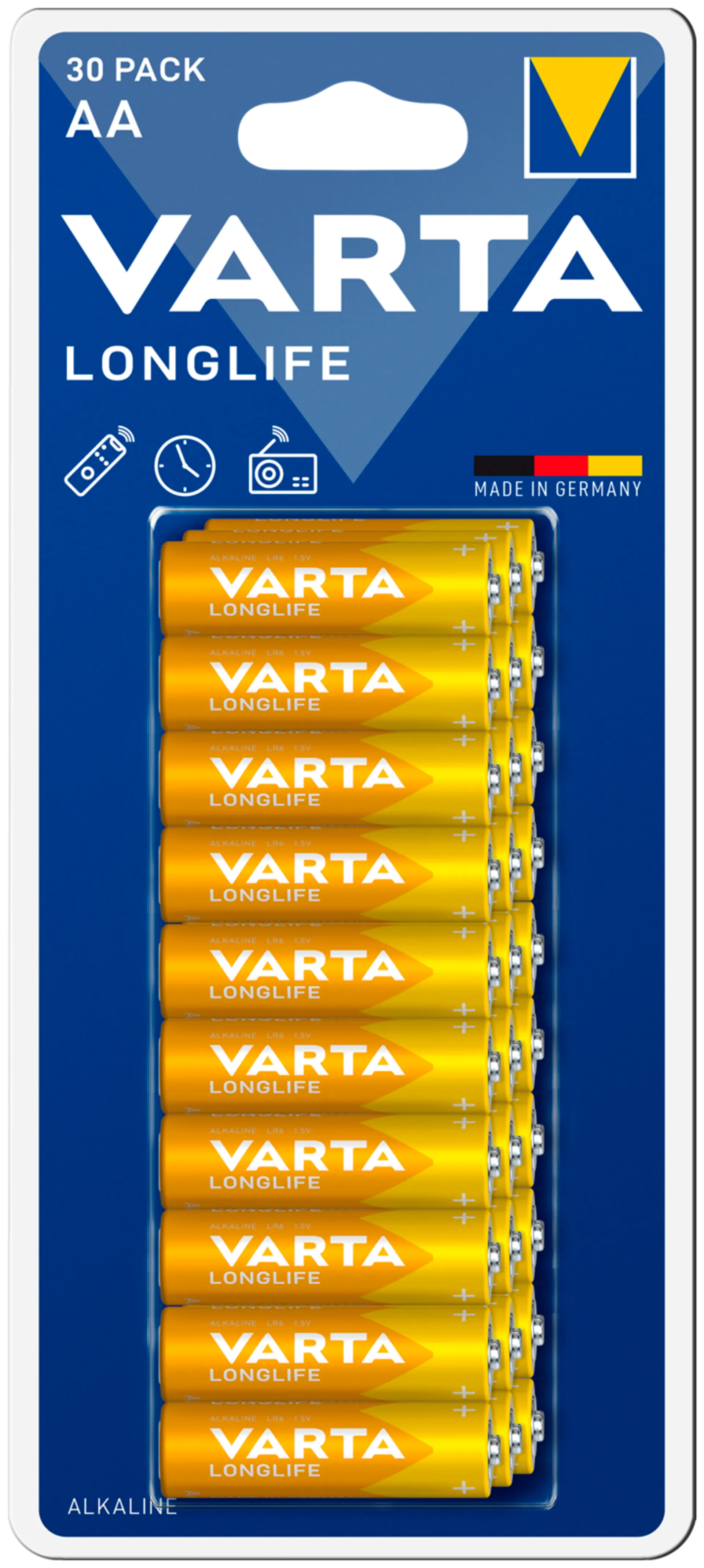 VARTA Longlife AA 30 pack - 1