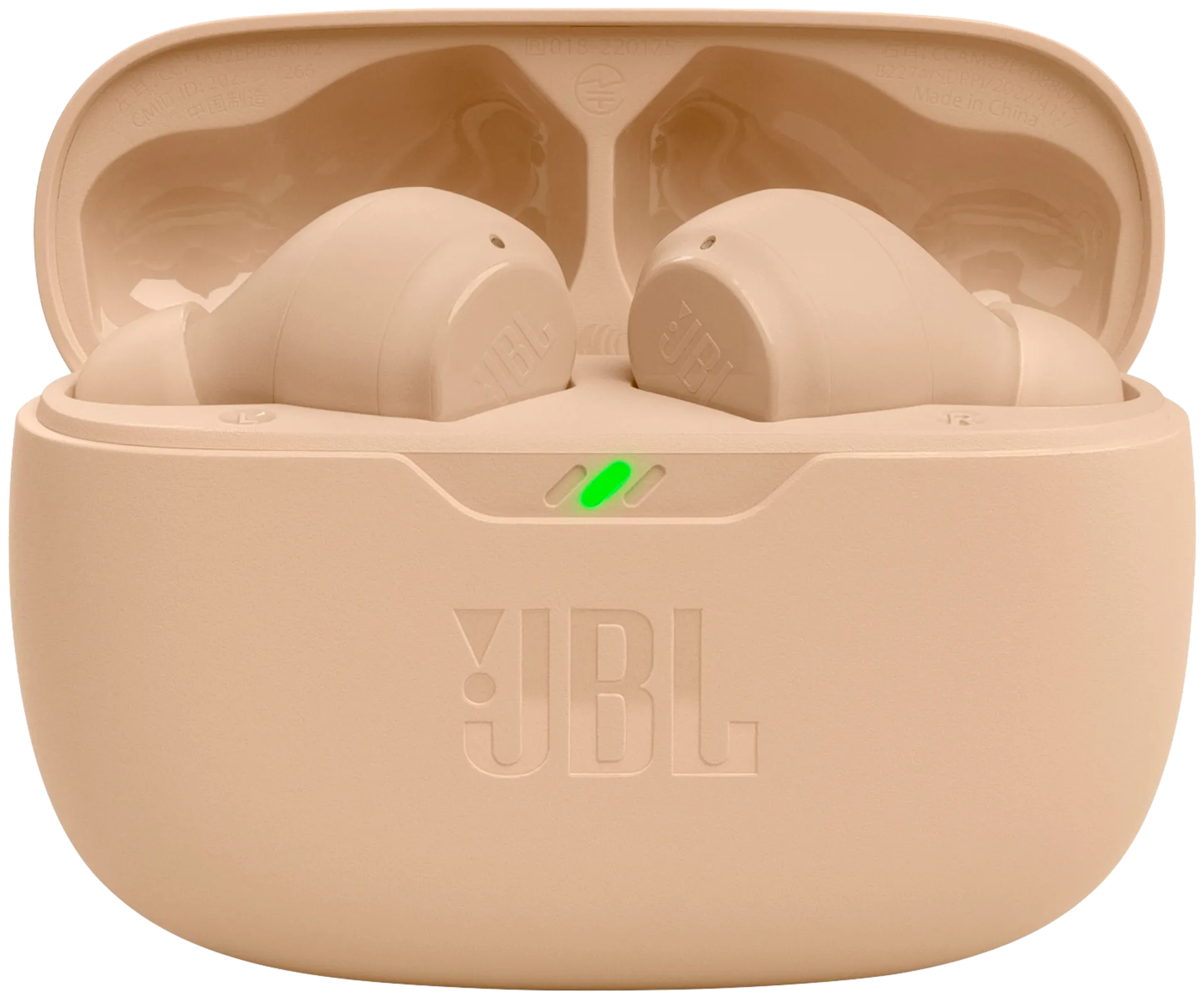JBL Bluetooth nappikuulokkeet Vibe Beam beige - 2