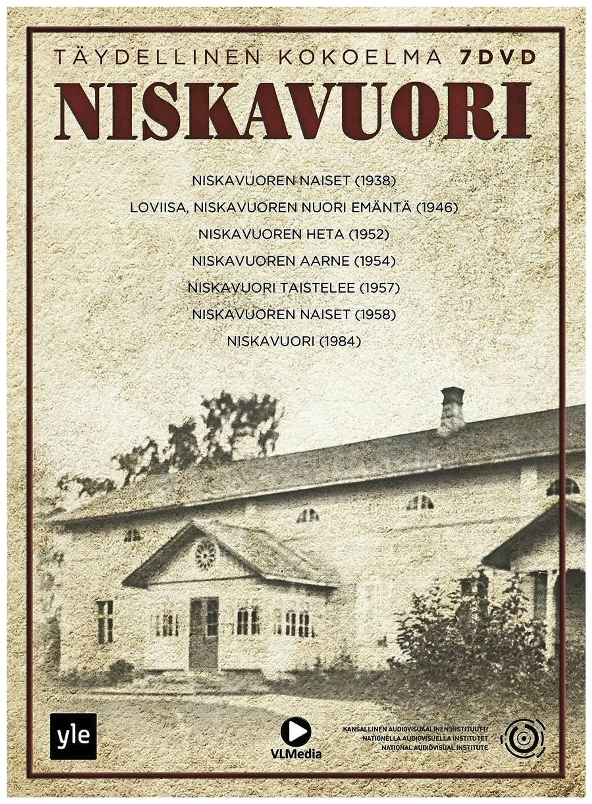 Niskavuori - Täydellinen kokoelma 7DVD