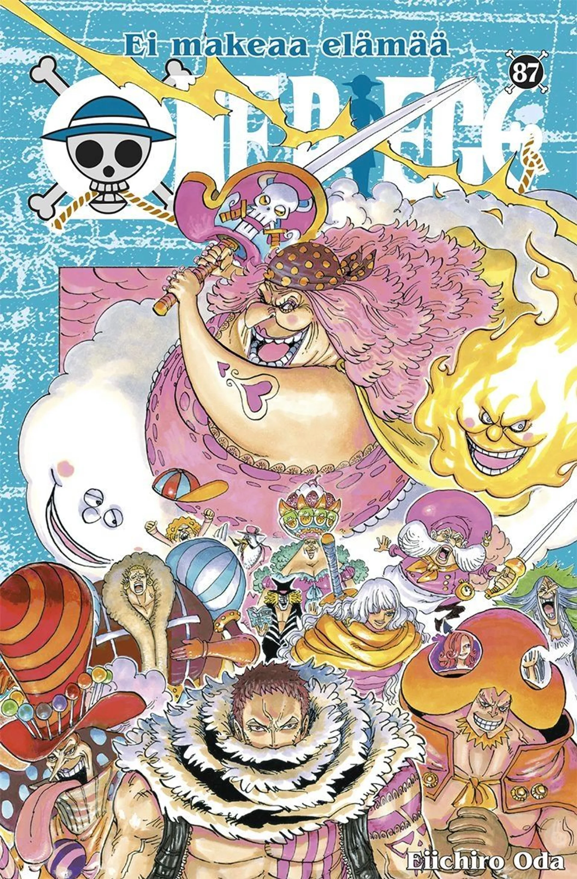 Oda, One Piece 87 - Ei makeaa elämää