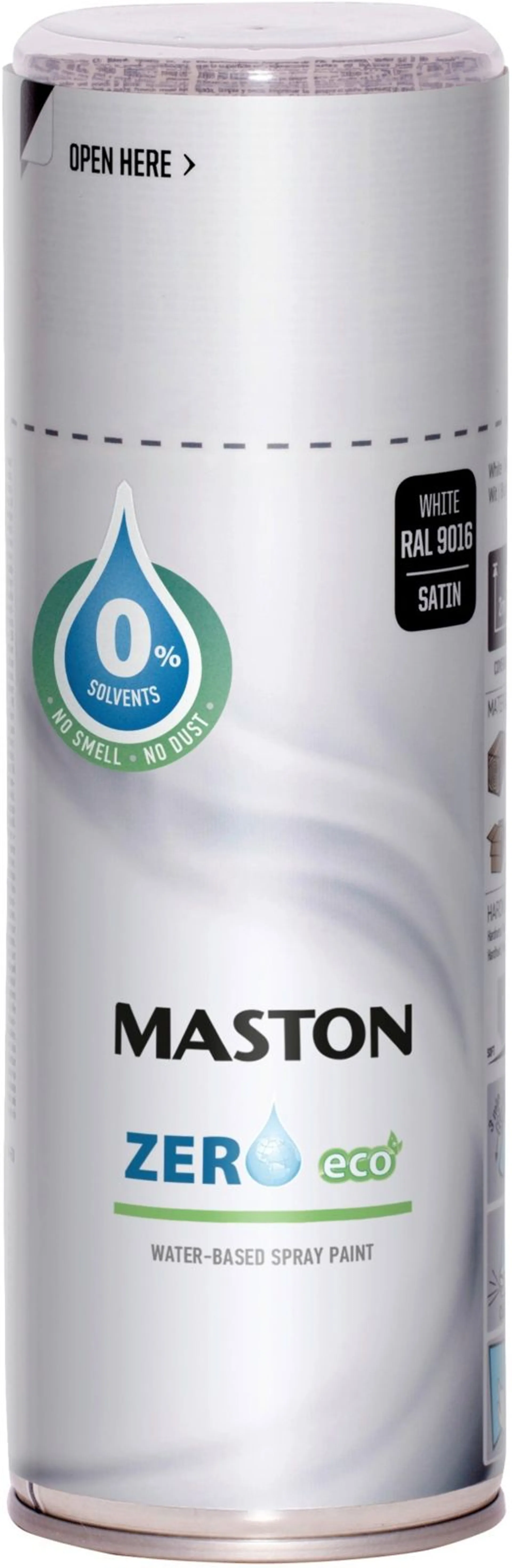 Maston spraymaali Zero valkoinen 400ml